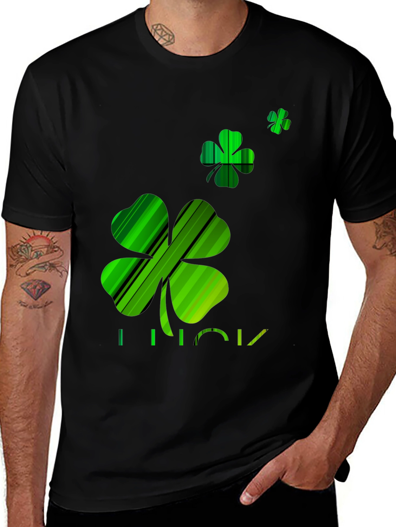 Lucky Clover Graphic Tee - St. Patrick's Day Shirt