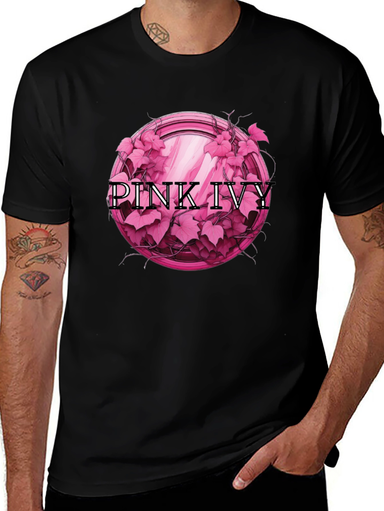 Variant 25 of Pink Ivy Graphic Tee