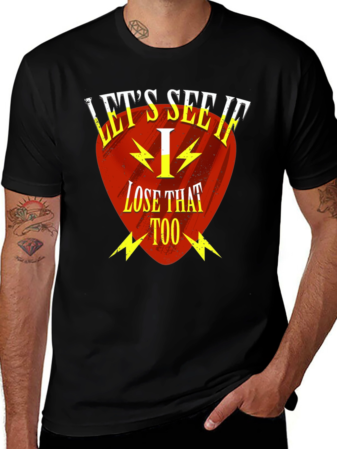 Variant 18 of Let's See If I Lose That Too Tee