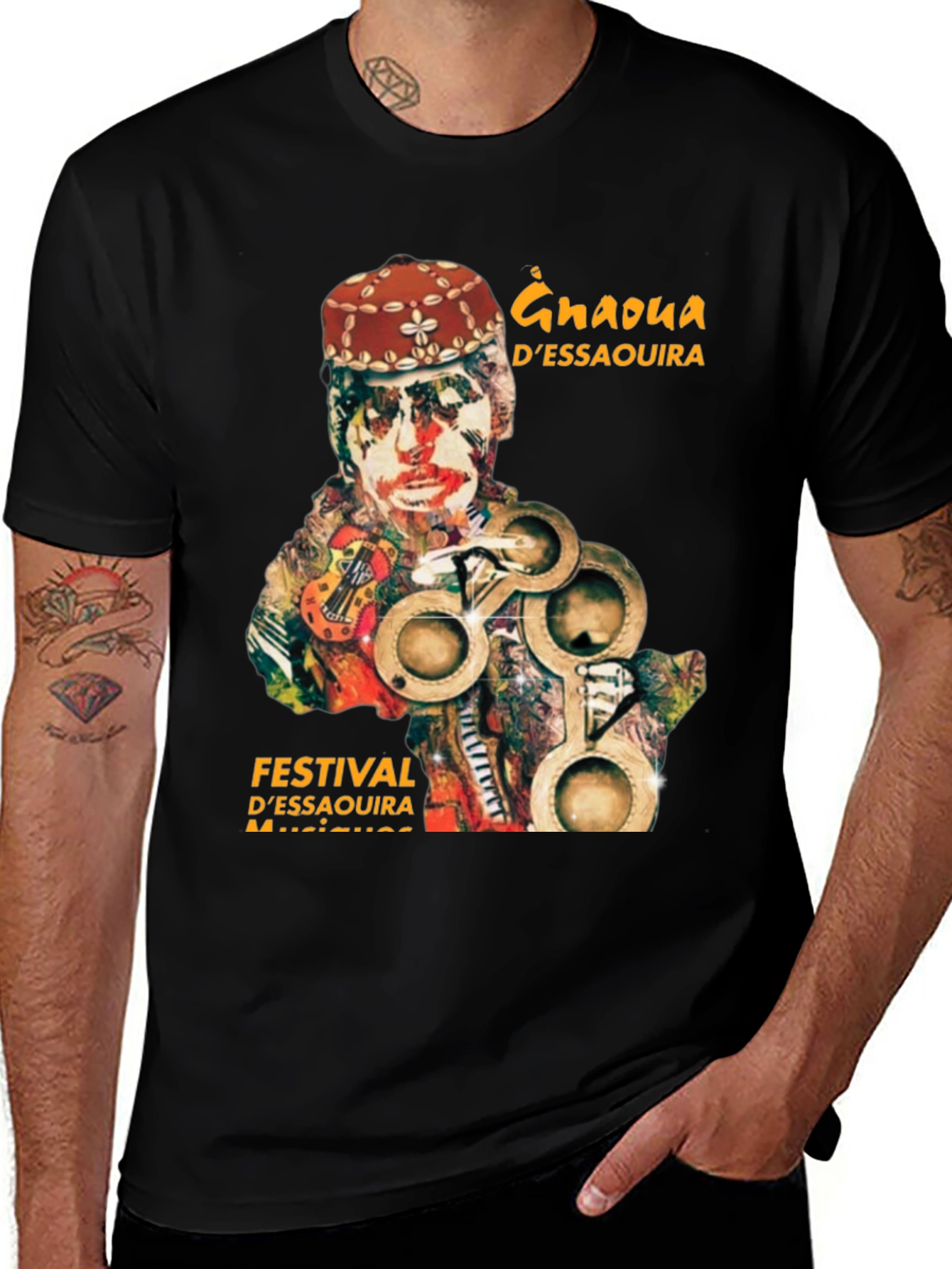 Gnawa Festival T-Shirt - Unique Music Tee