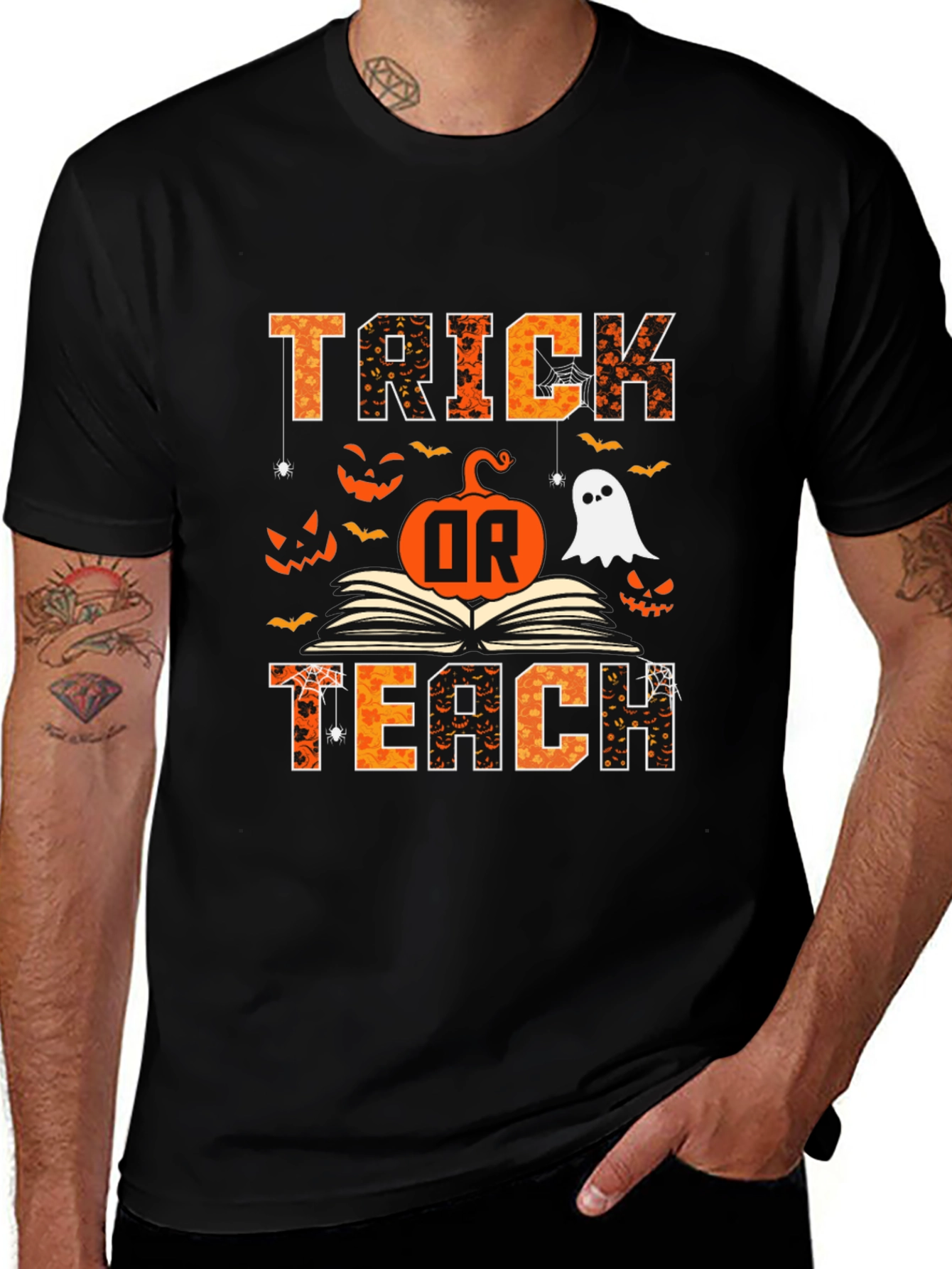 Trick or Teach Halloween T-Shirt