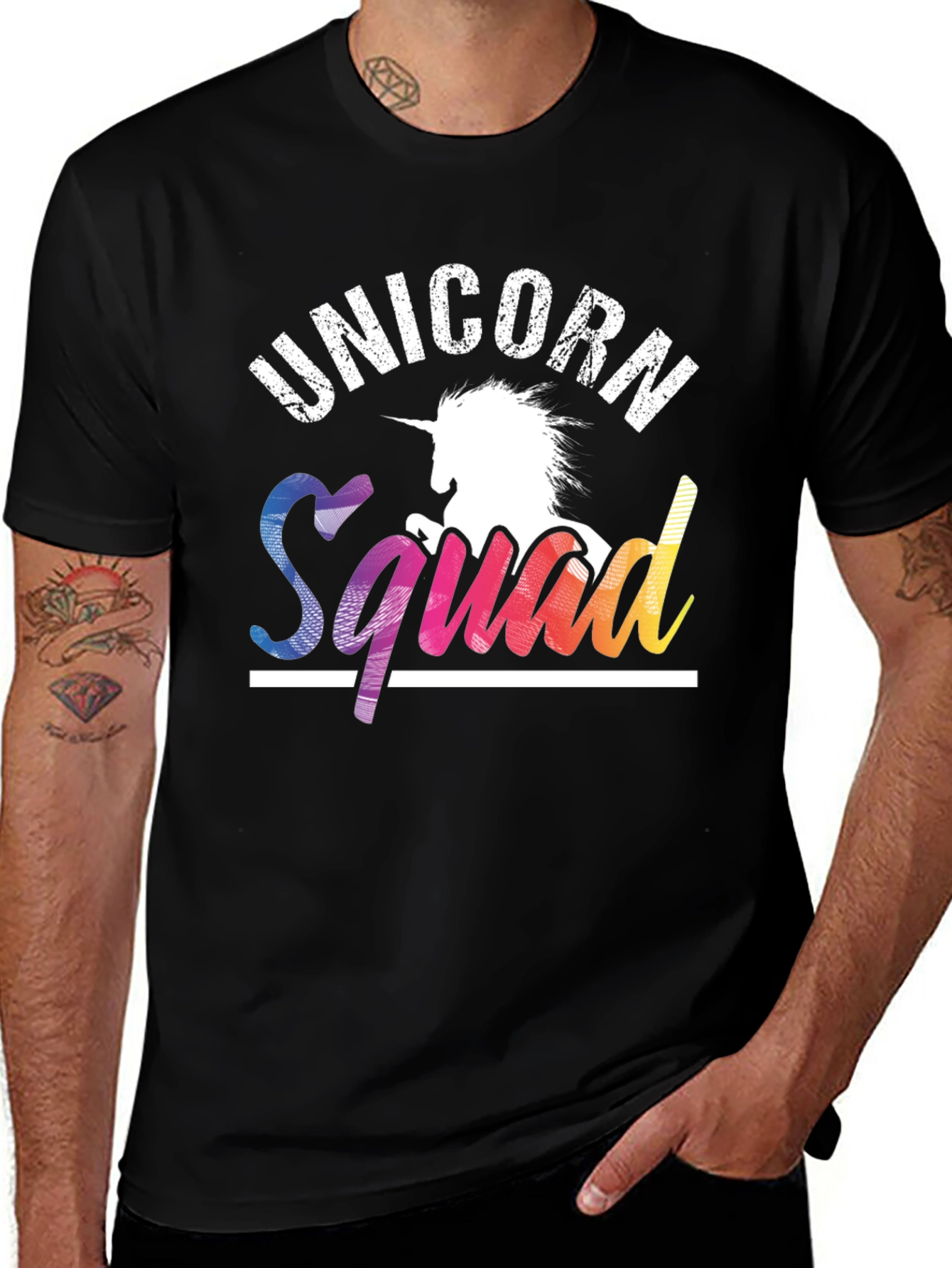 Variant 16 of Unicorn Squad Graphic Tee - Fun & Stylish