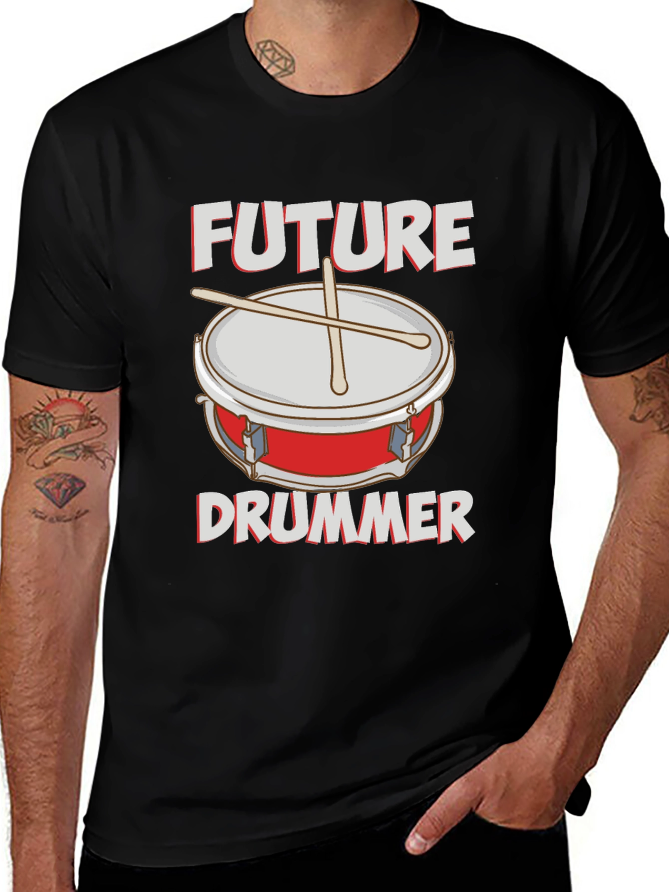 Future Drummer Graphic T-Shirt