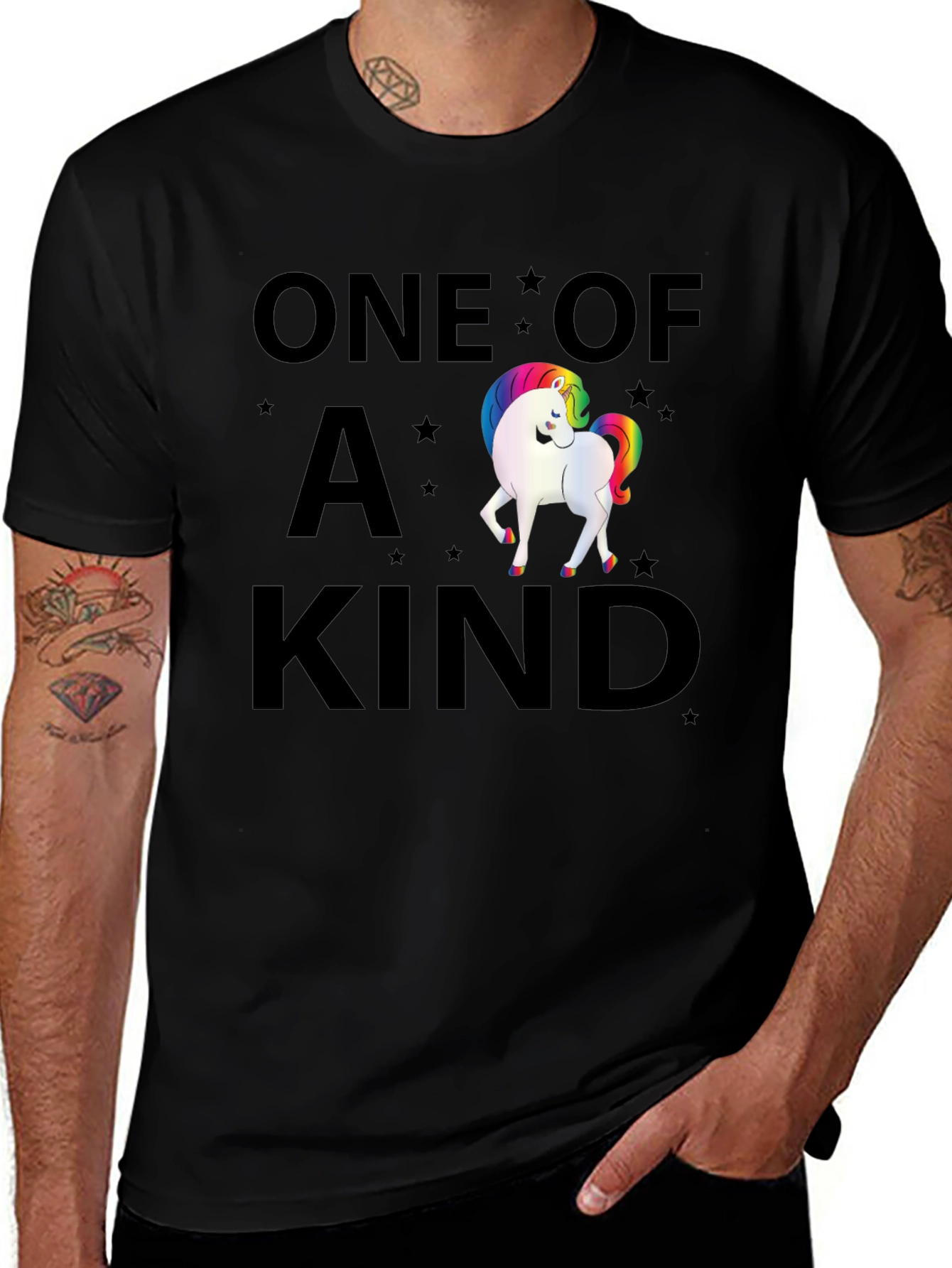 Variant 12 of One of a Kind Unicorn Graphic Tee