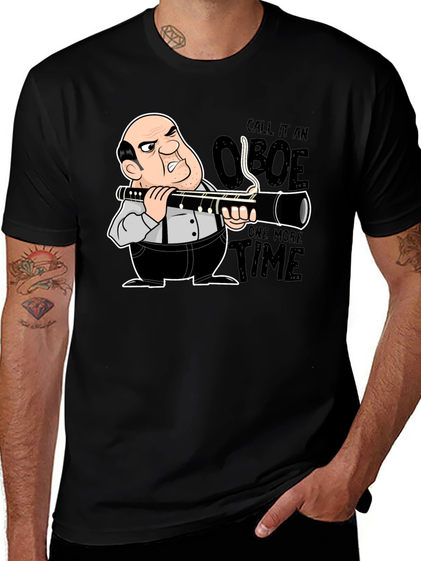 Funny Clarinet T-Shirt - Call it an Oboe!