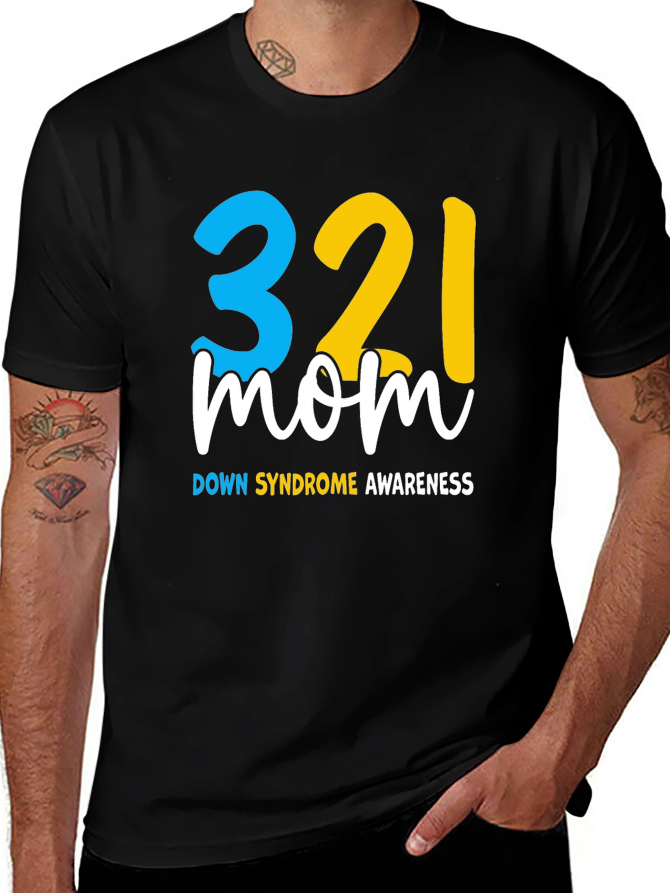 Down Syndrome Awareness Mom T-Shirt