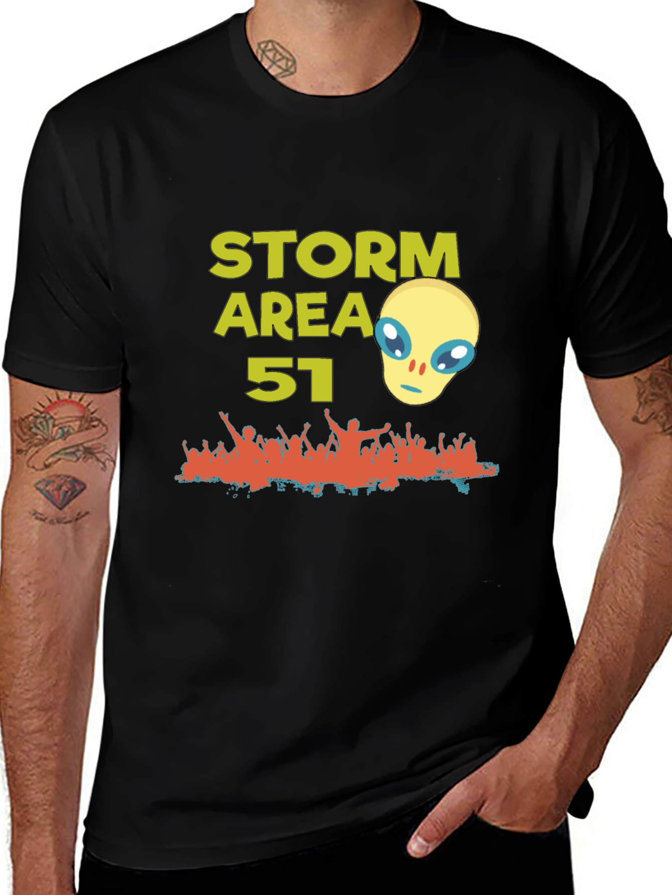 Variant 15 of Storm Area 51 Graphic T-Shirt