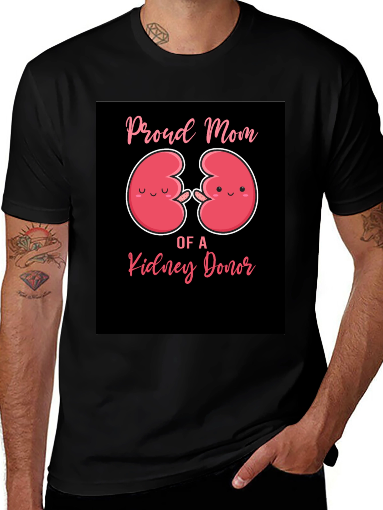 Variant 19 of Proud Mom of a Kidney Donor T-Shirt