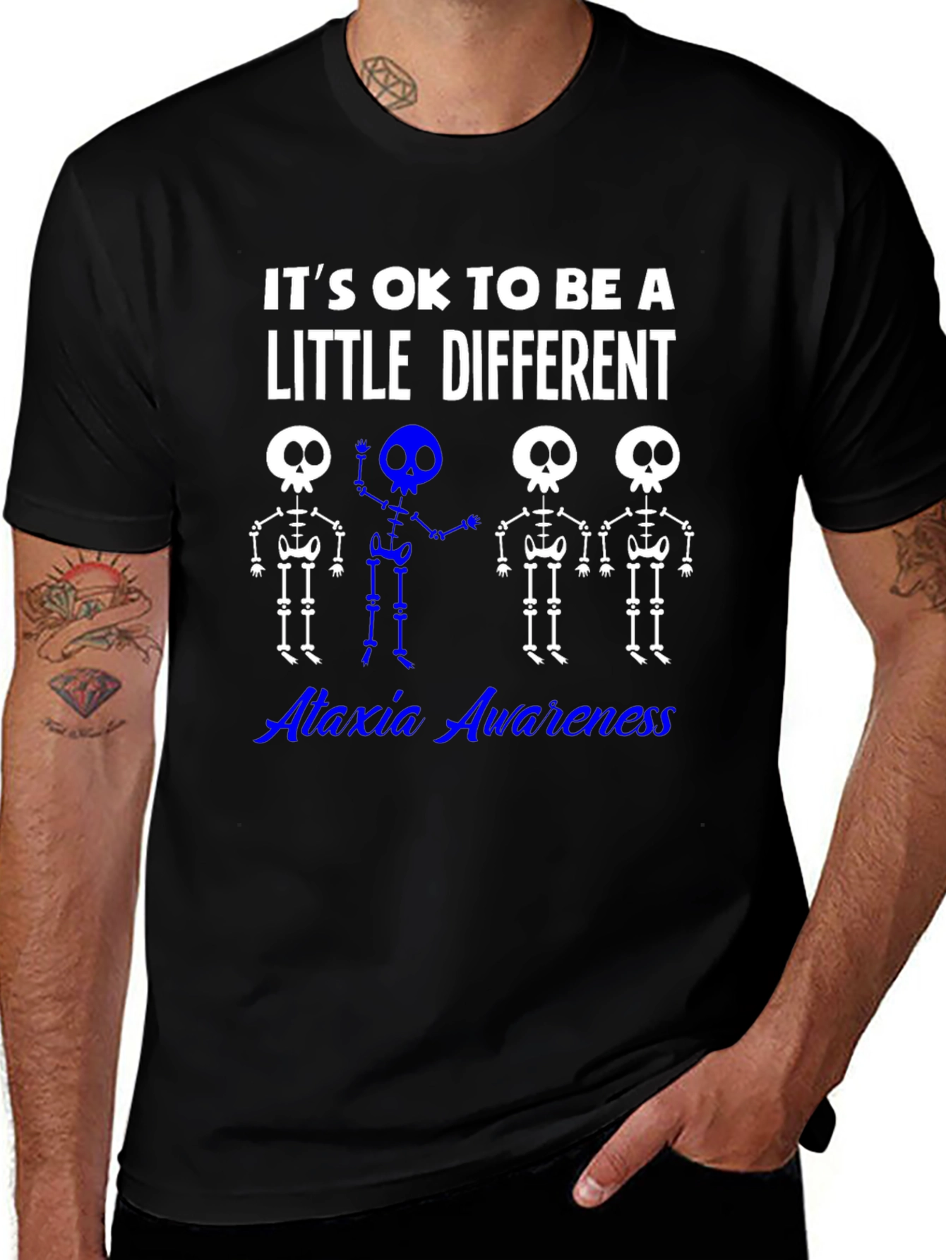 Ataxia Awareness T-Shirt - Be A Little Different