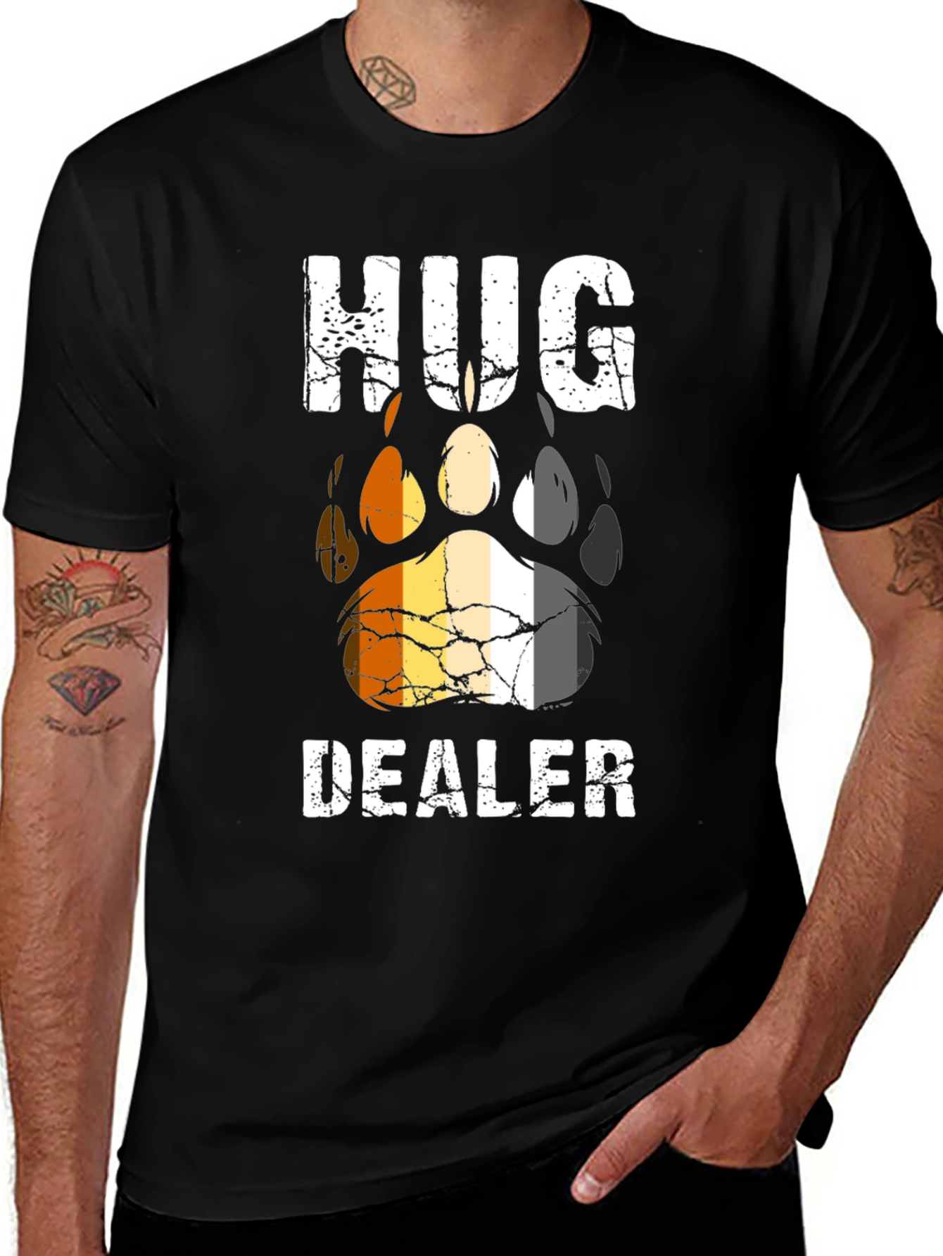 Variant 15 of Hug Dealer Bear Paw T-Shirt