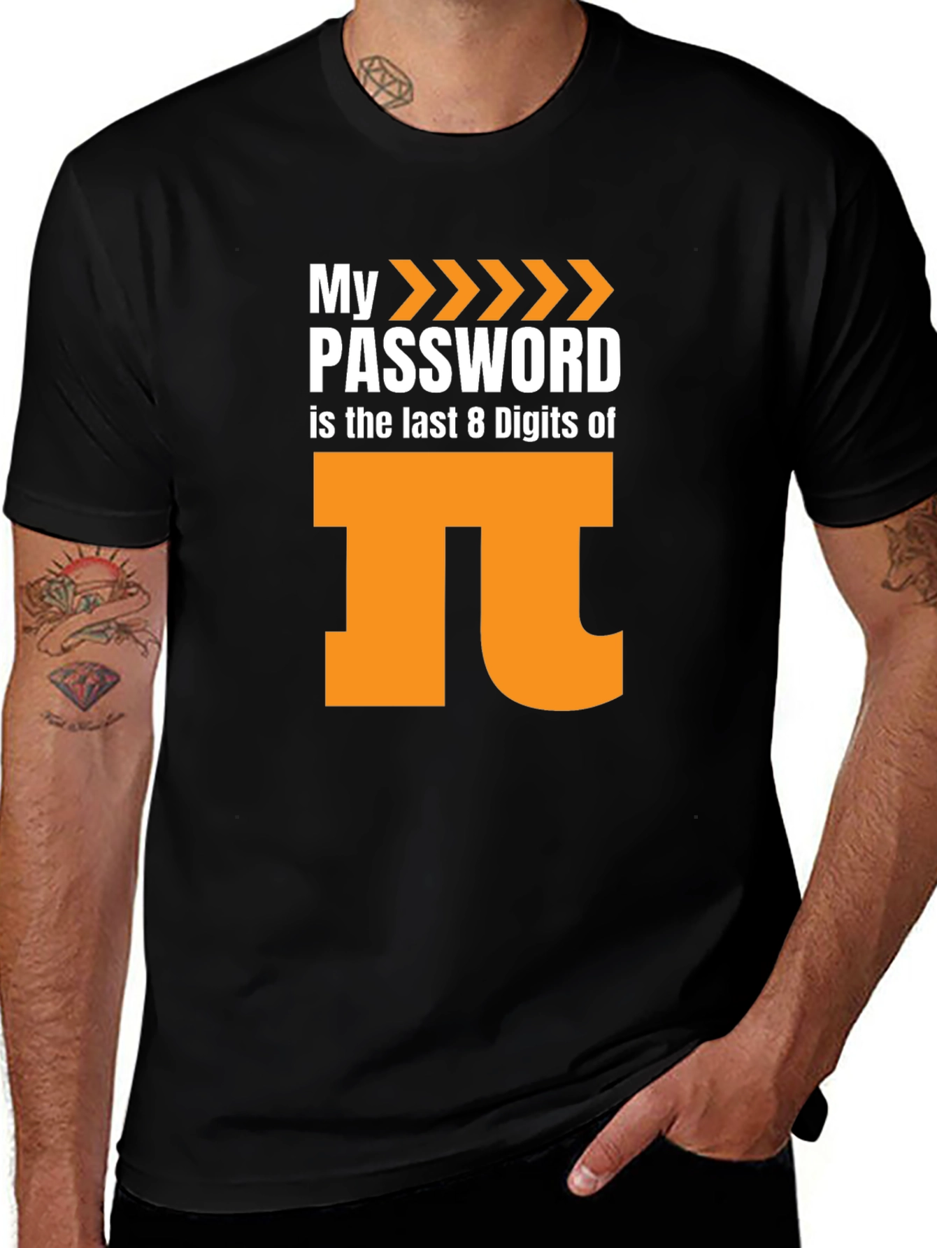 My Password Pi T-Shirt - Funny Math Geek Tee