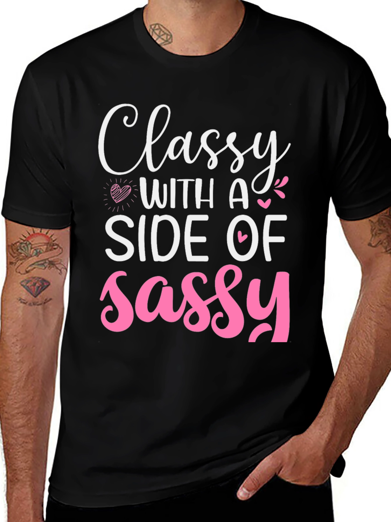 Variant 12 of Classy with a Side of Sassy Graphic Tee