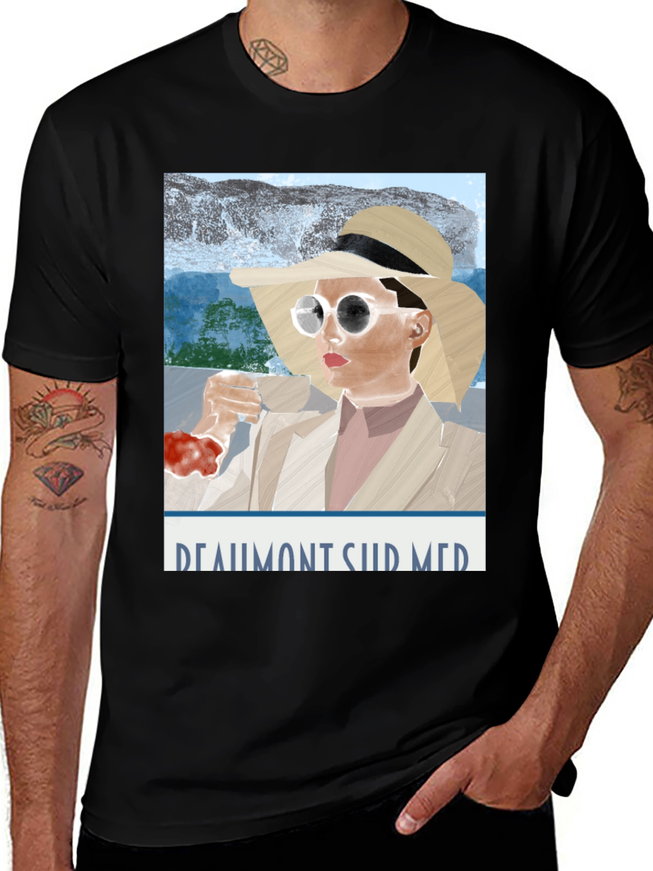 Variant 30 of Beaumont Sud Mer Graphic Tee