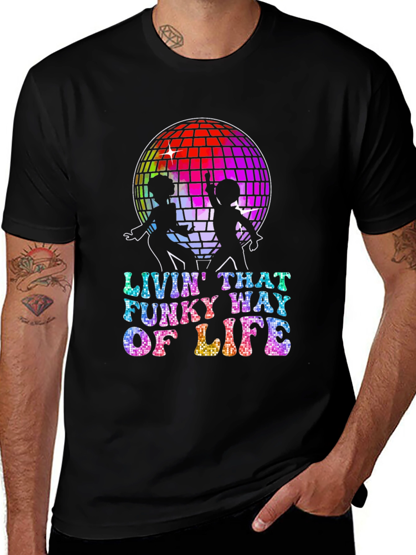 Variant 23 of Funky Way of Life T-Shirt