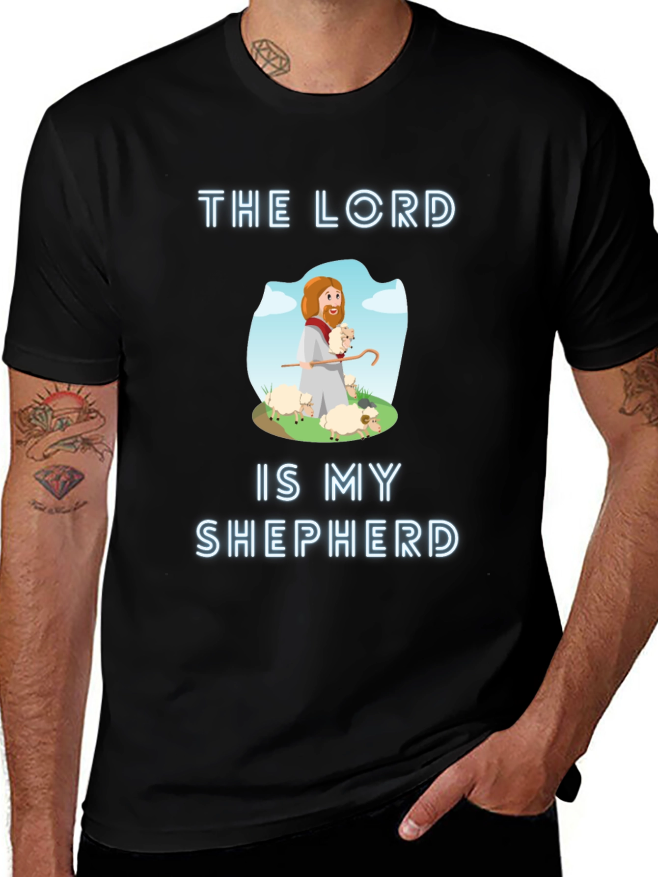 The Lord is My Shepherd Graphic T-Shirt