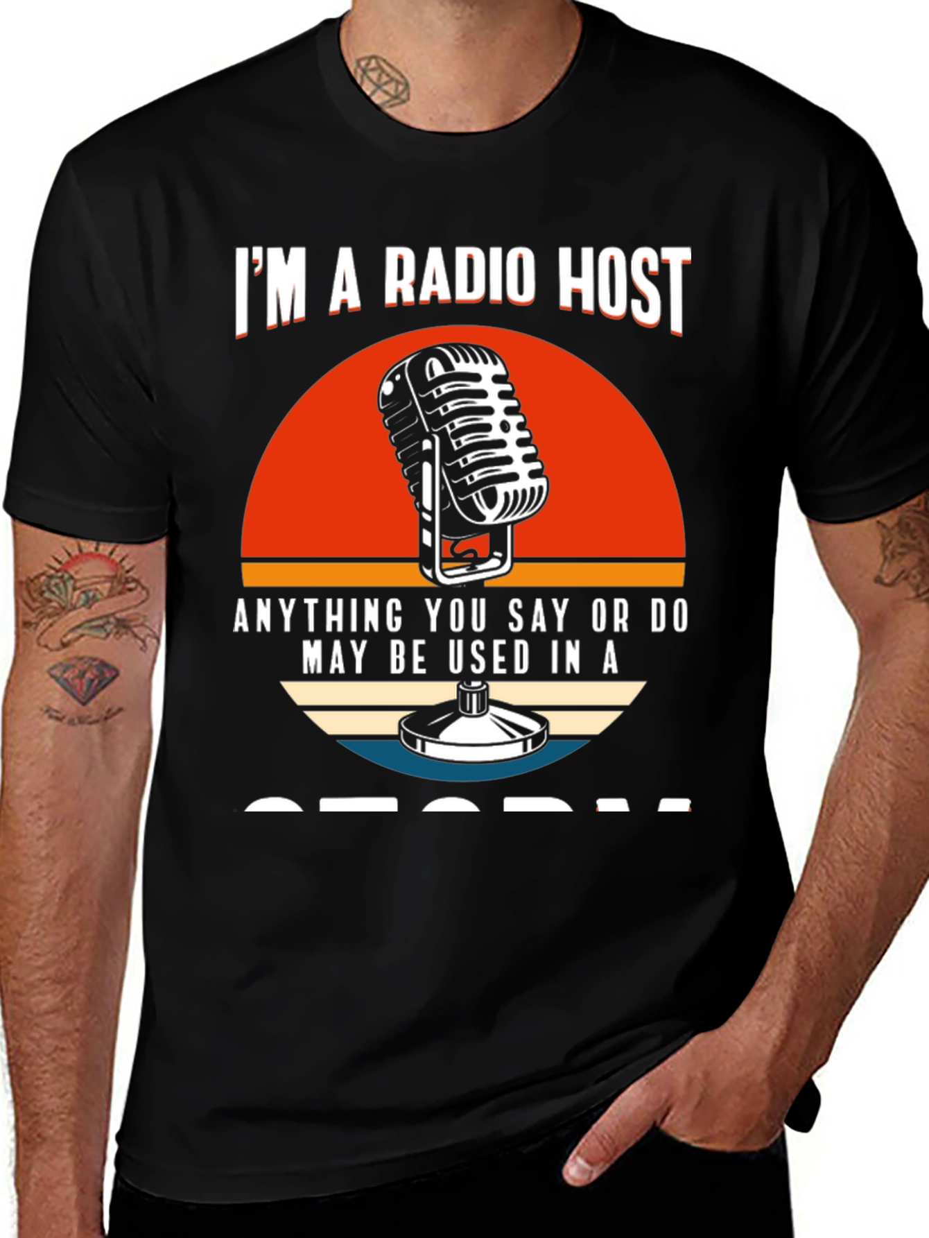 Variant 14 of I'm a Radio Host T-Shirt