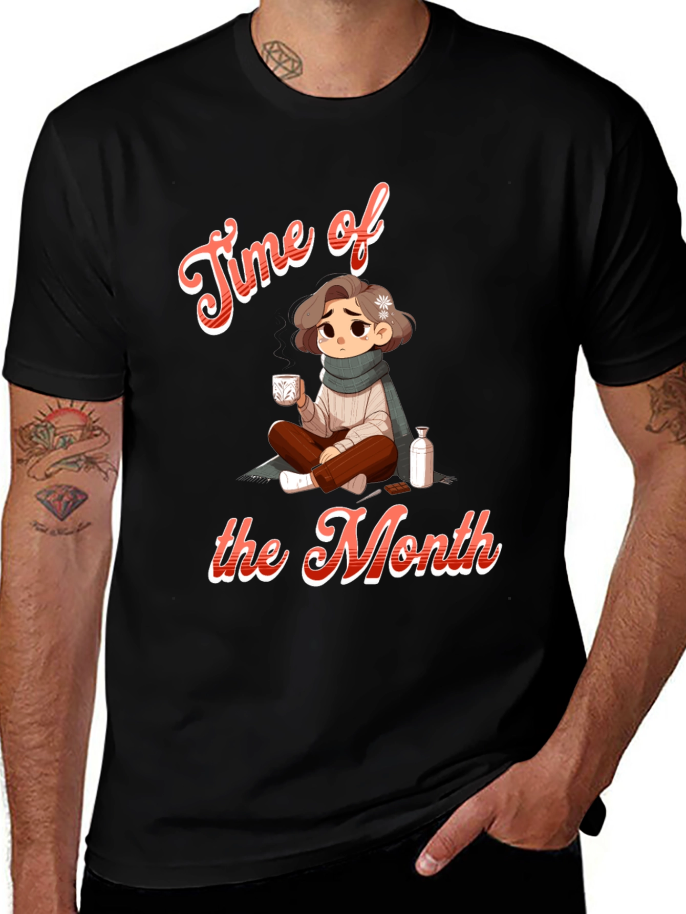 Variant 19 of Time of the Month Graphic Tee