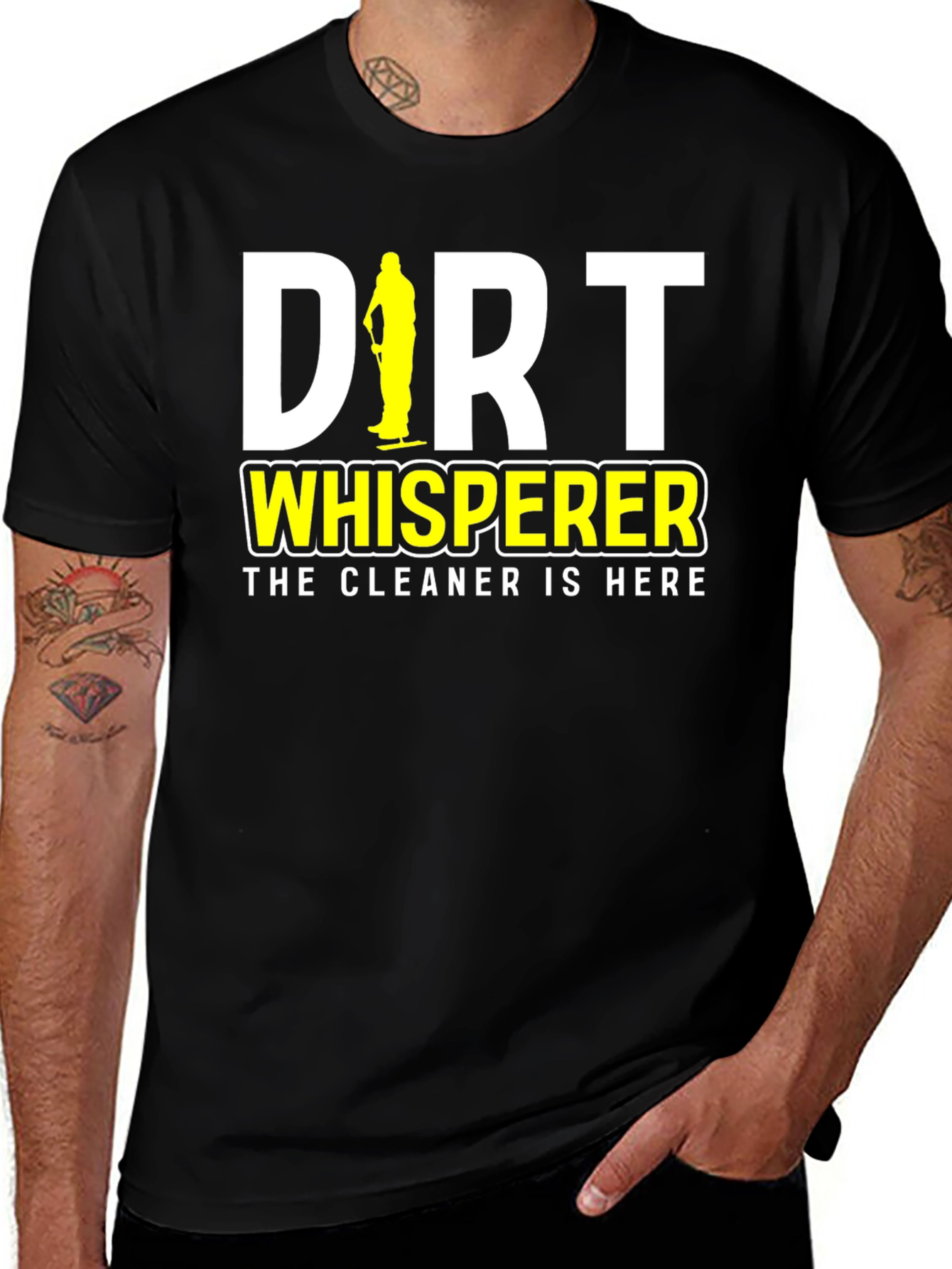Variant 3 of Dirt Whisperer Cleaning Crew T-Shirt