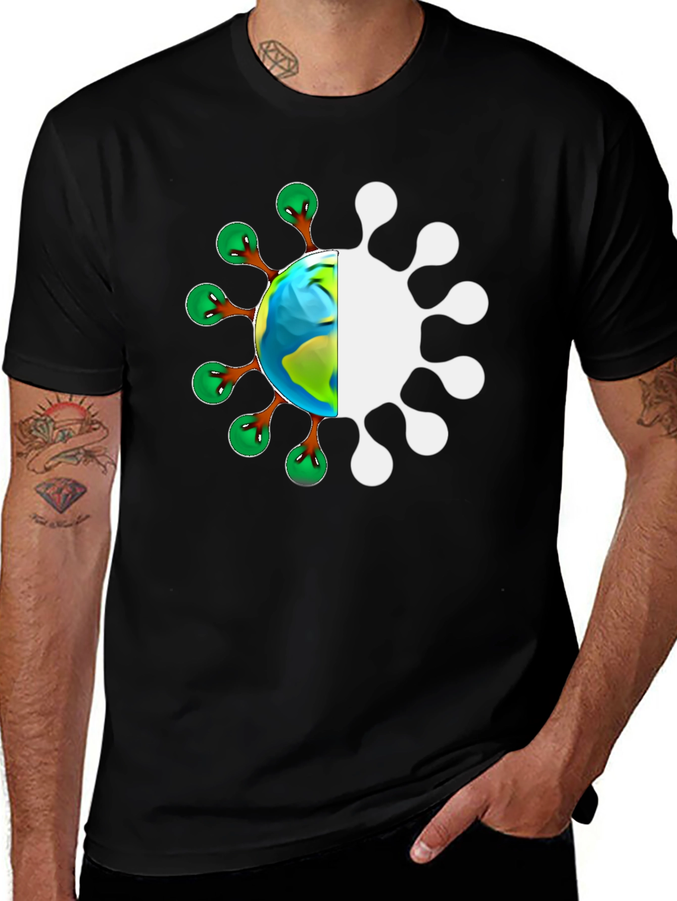 Variant 4 of Eco Earth Graphic Tee - Nature Balance
