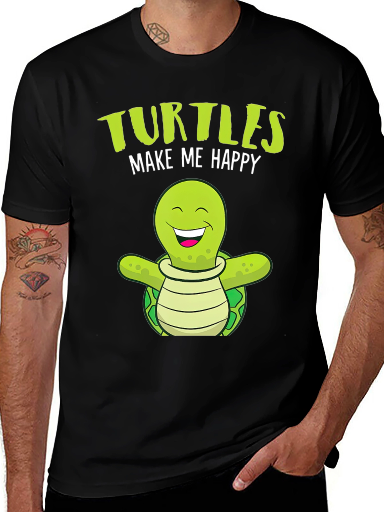 Variant 5 of Turtles Make Me Happy T-Shirt