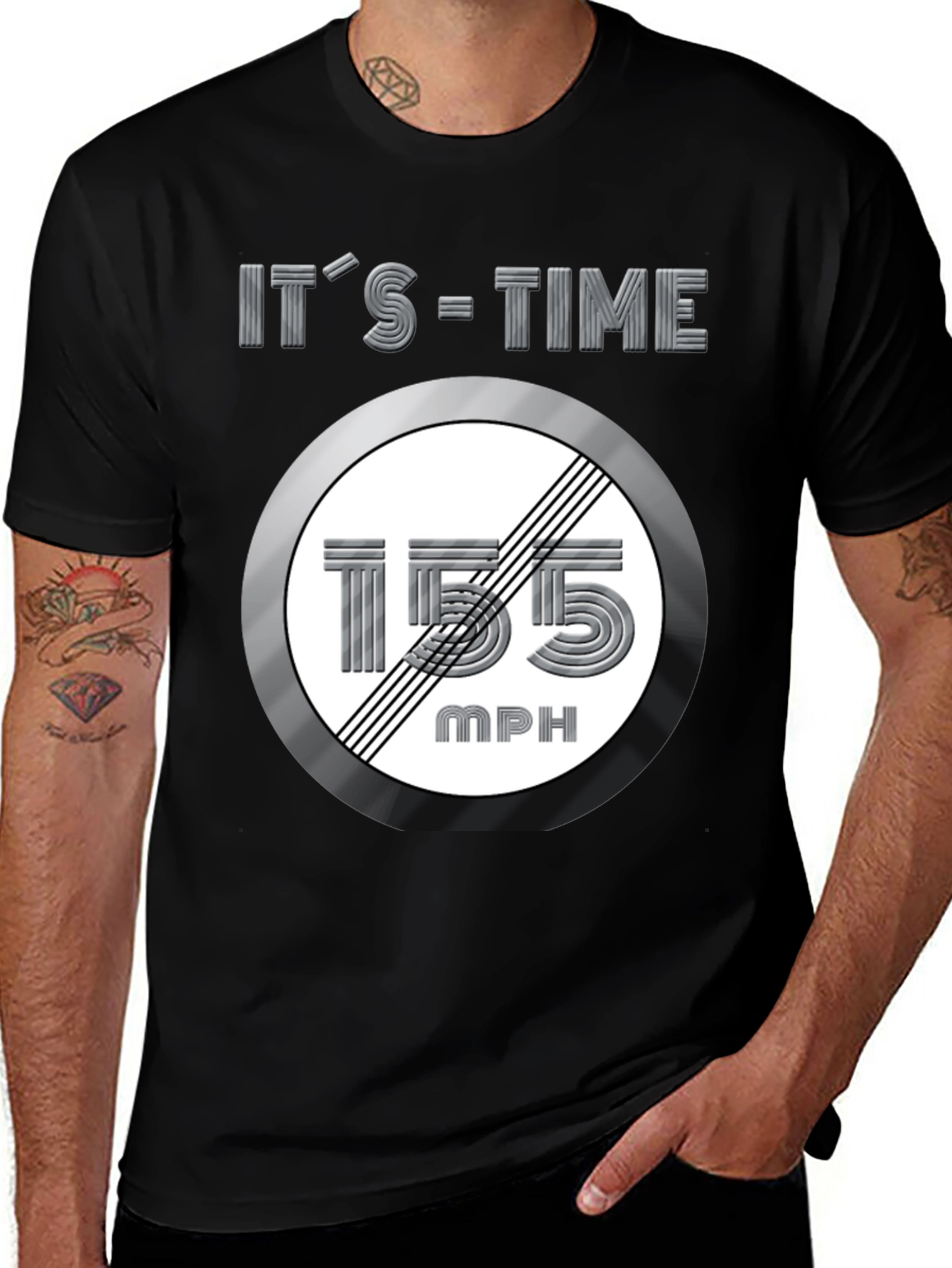 Variant 15 of It's Time: 155 MPH Graphic T-Shirt