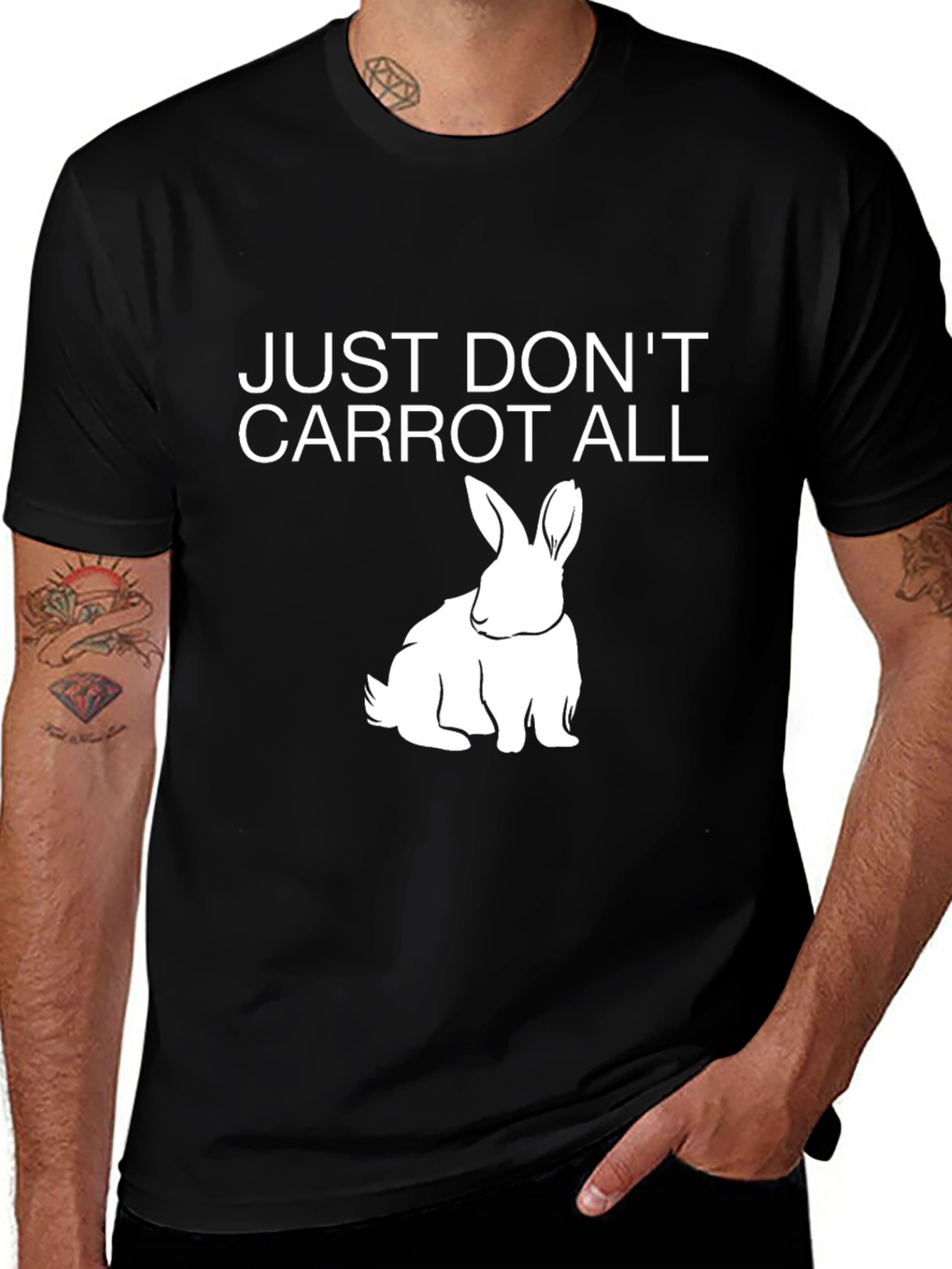 Variant 8 of Don't Carrot All T-Shirt - Funny Rabbit Tee