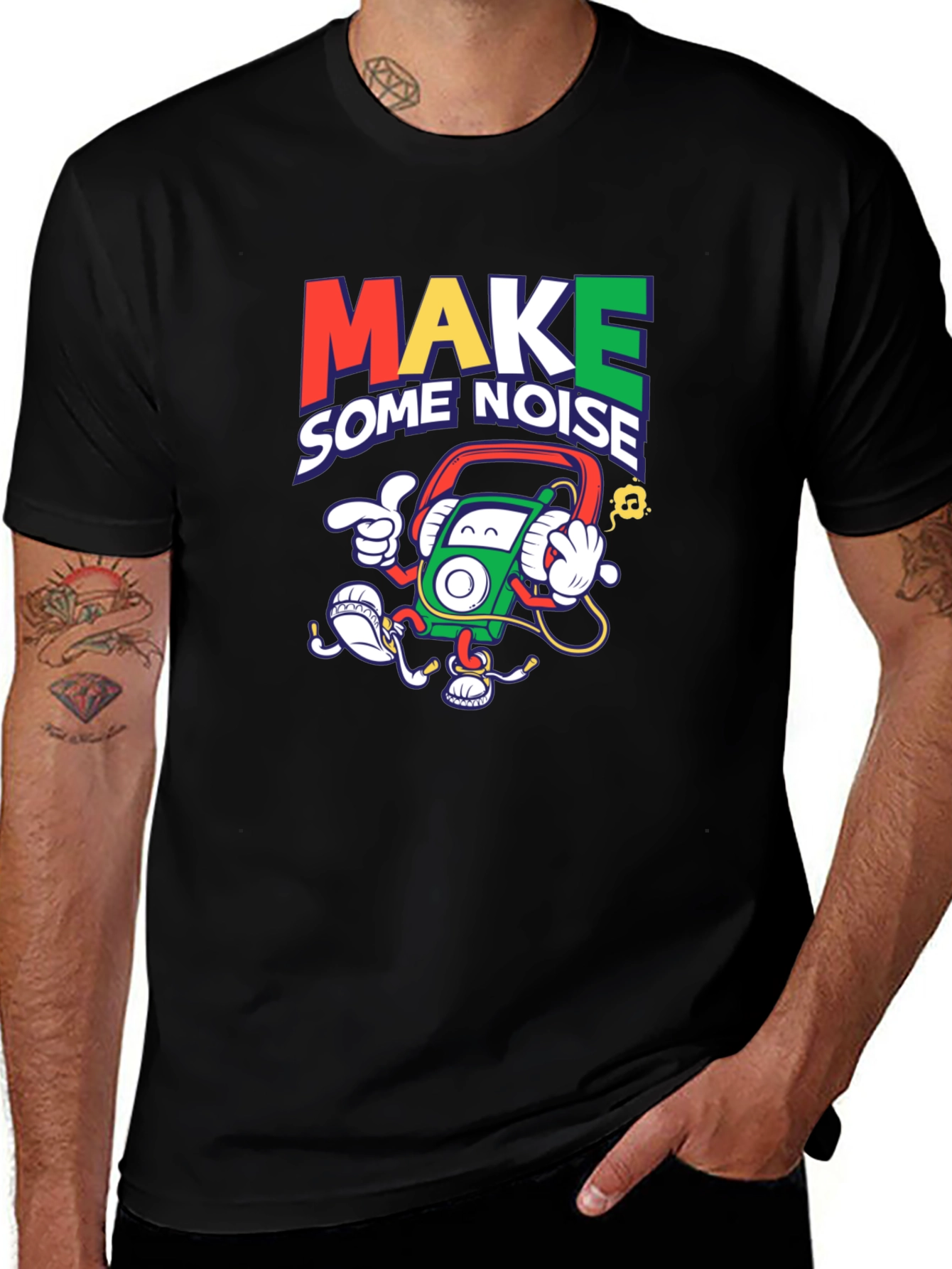 Variant 28 of Make Some Noise Graphic Tee