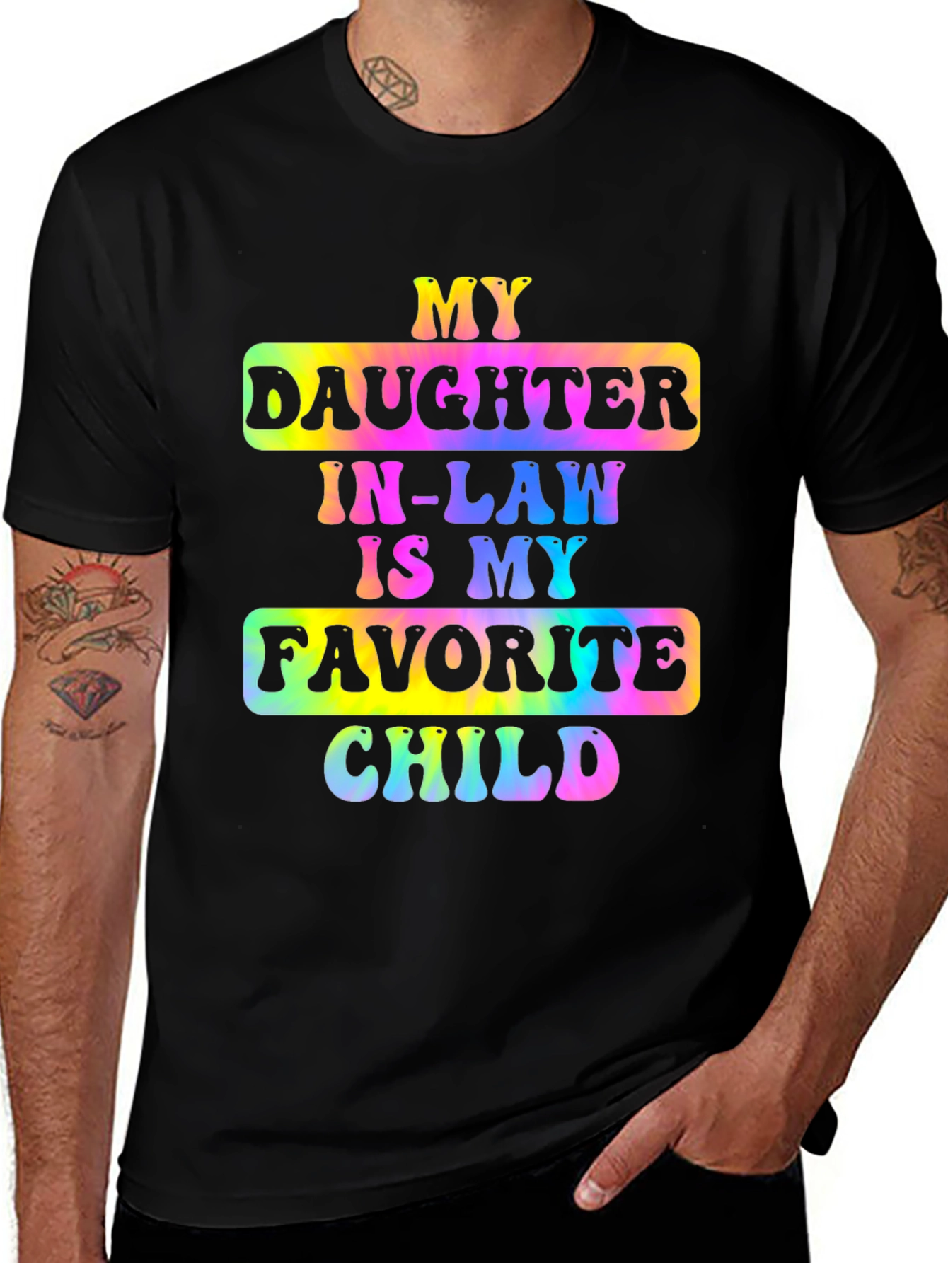 Variant 12 of My Daughter-In-Law is My Favorite Child Graphic Tee
