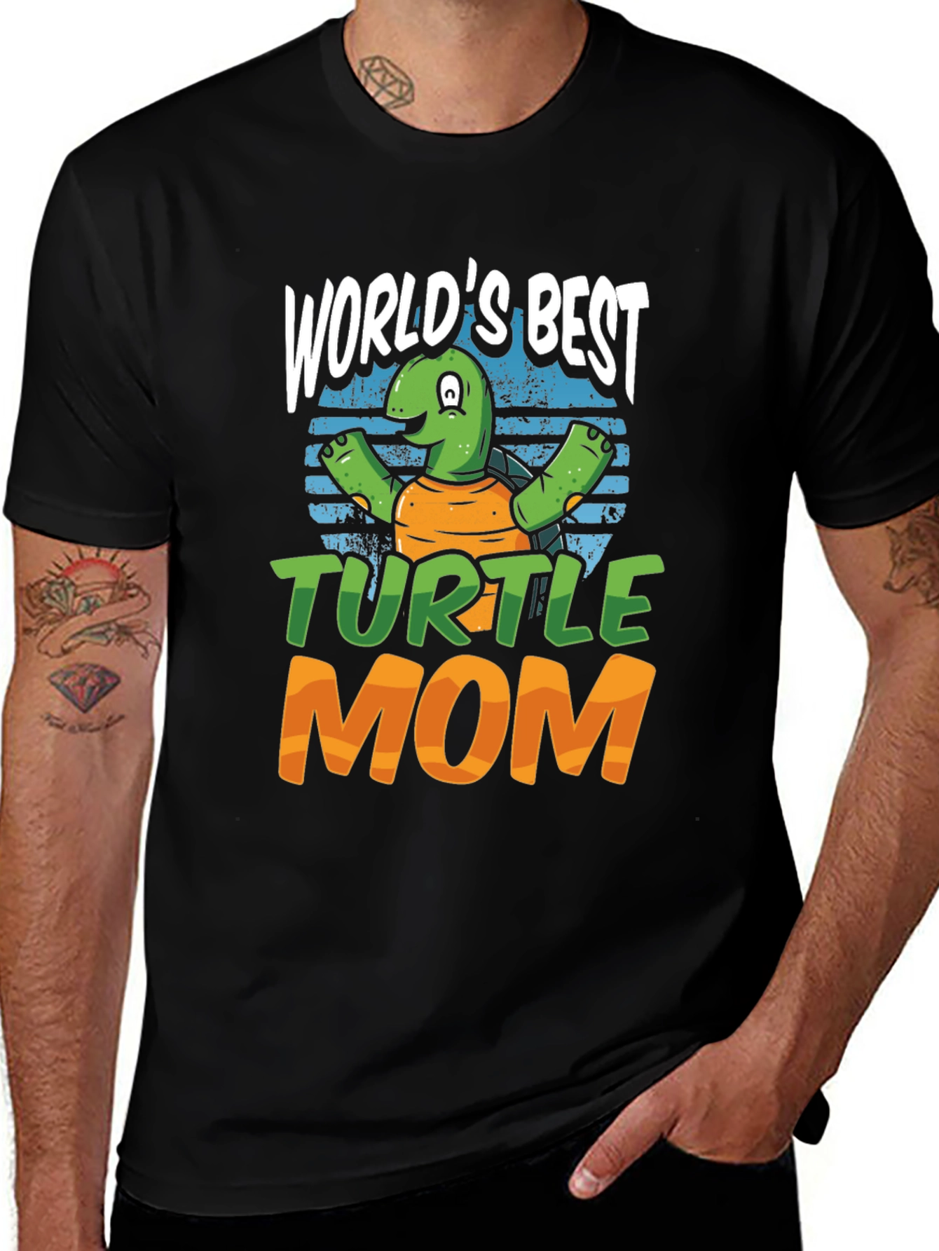 Variant 16 of World's Best Turtle Mom T-Shirt