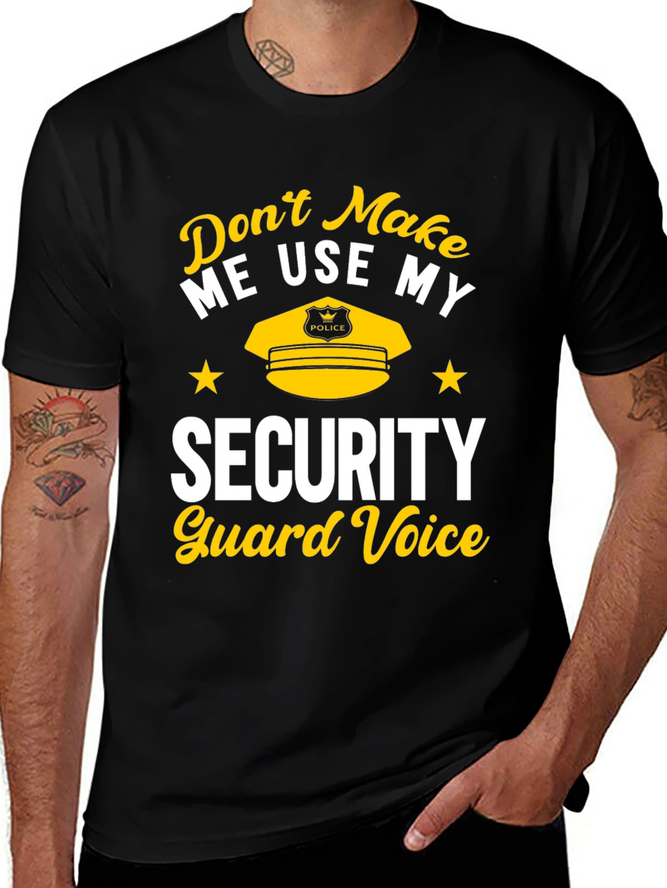 Variant 7 of Security Guard Voice T-Shirt