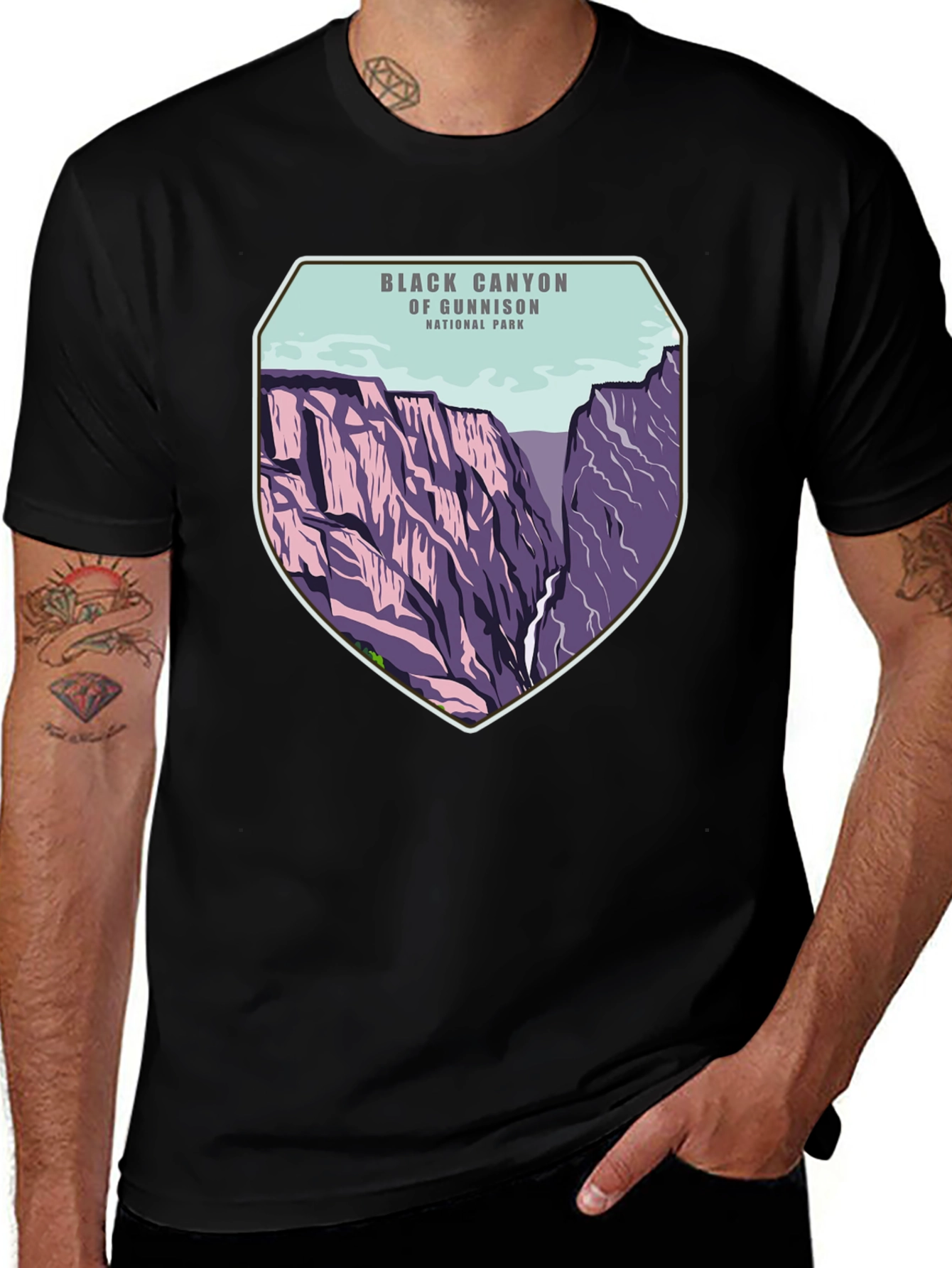 Black Canyon Gunnison National Park T-Shirt