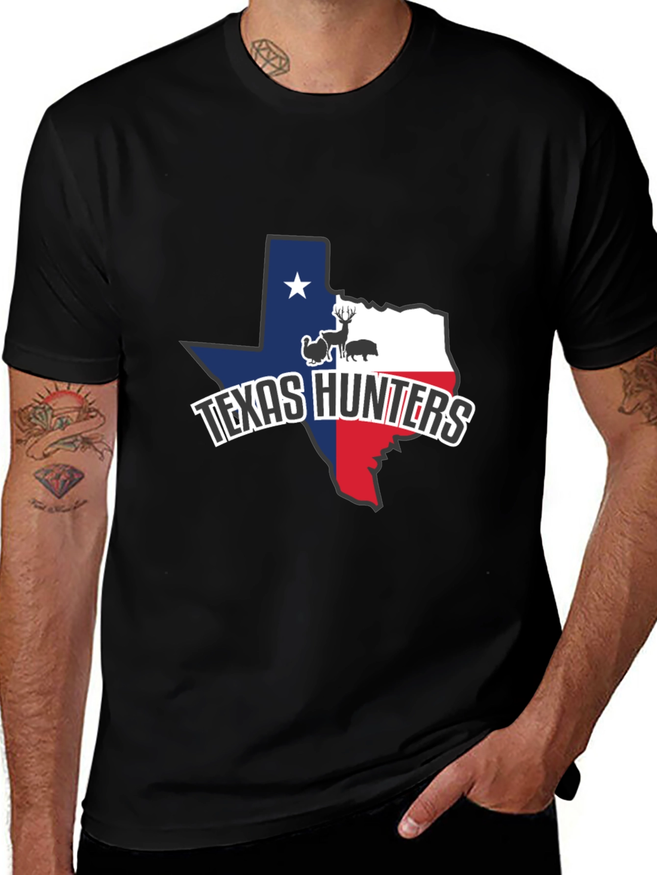 Texas Hunters T-Shirt - Hunting Tee
