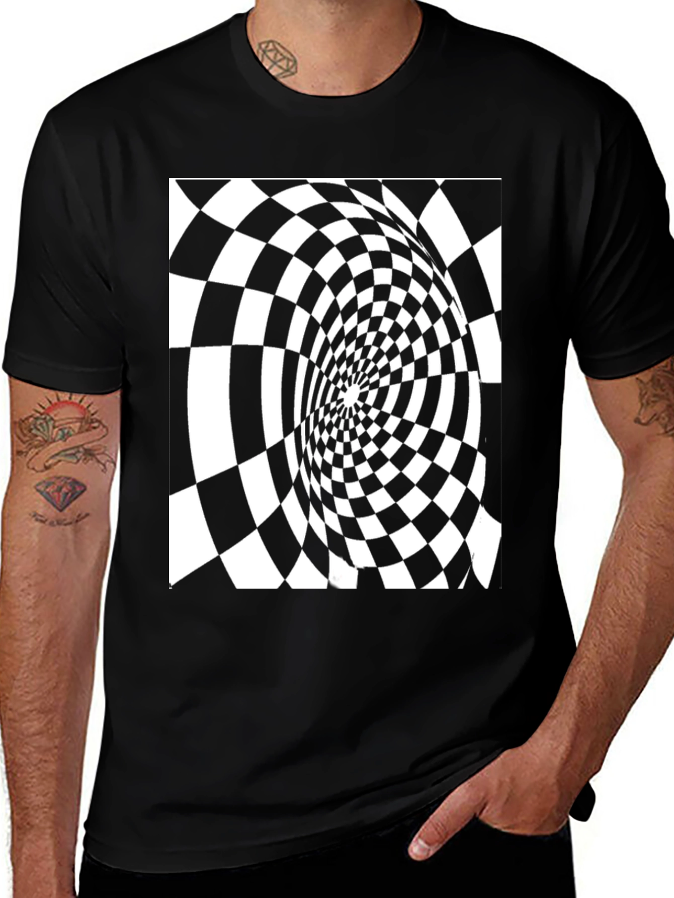 Variant 22 of Optical Illusion T-Shirt