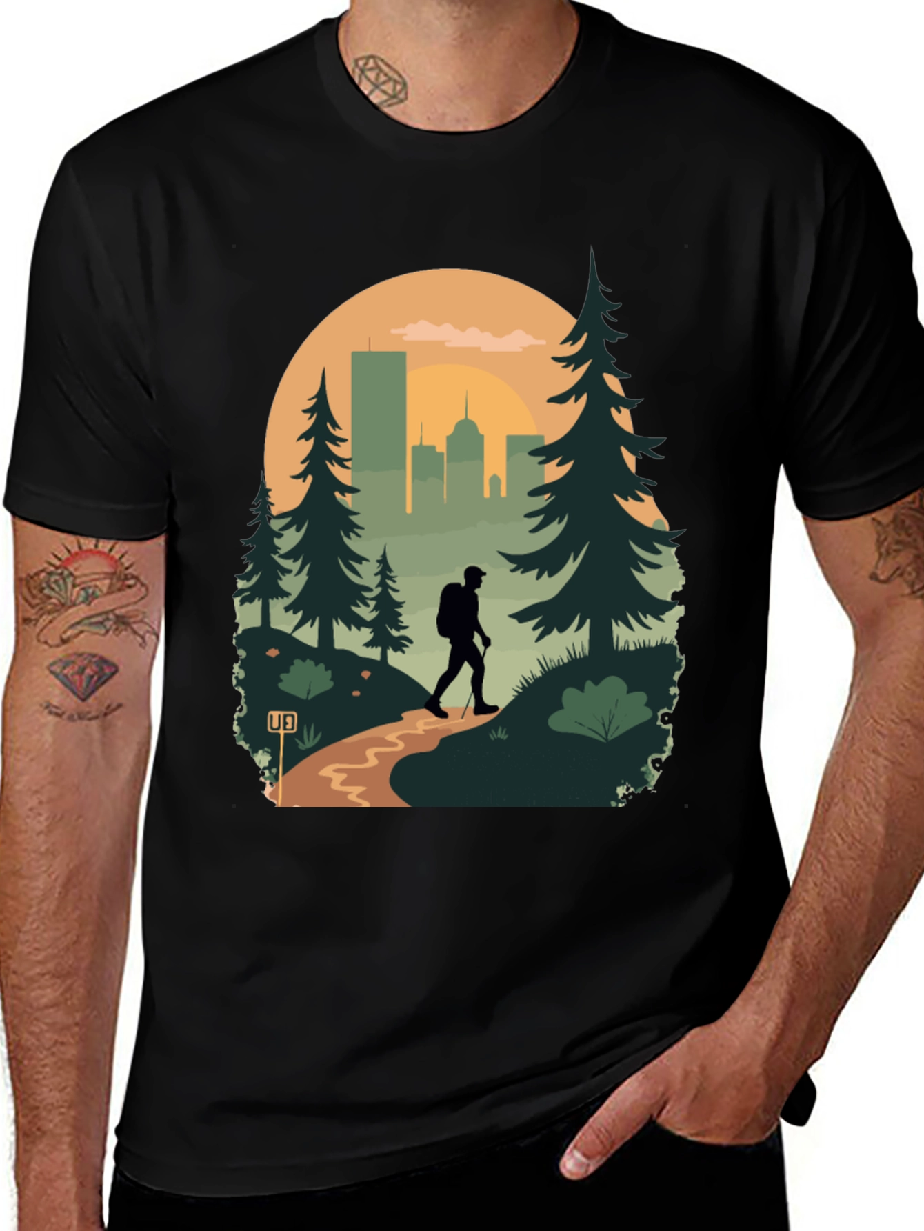 Variant 16 of City Hike Graphic Tee