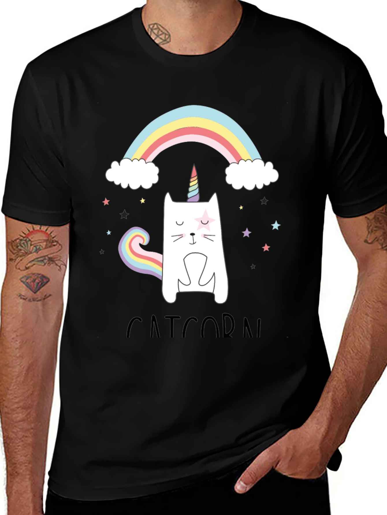 Catcorn Rainbow T-Shirt