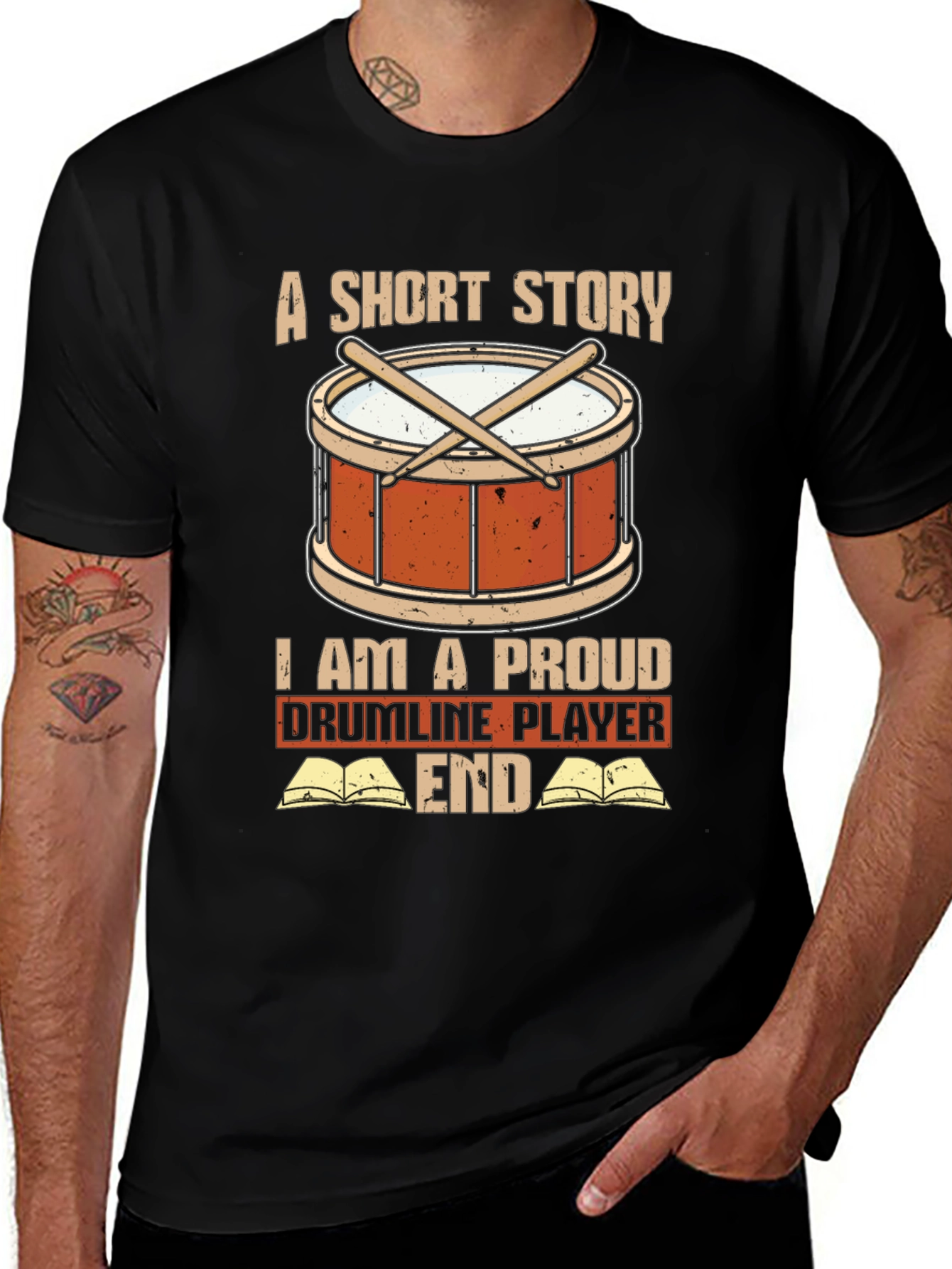 Variant 16 of Proud Drumline Player Graphic Tee