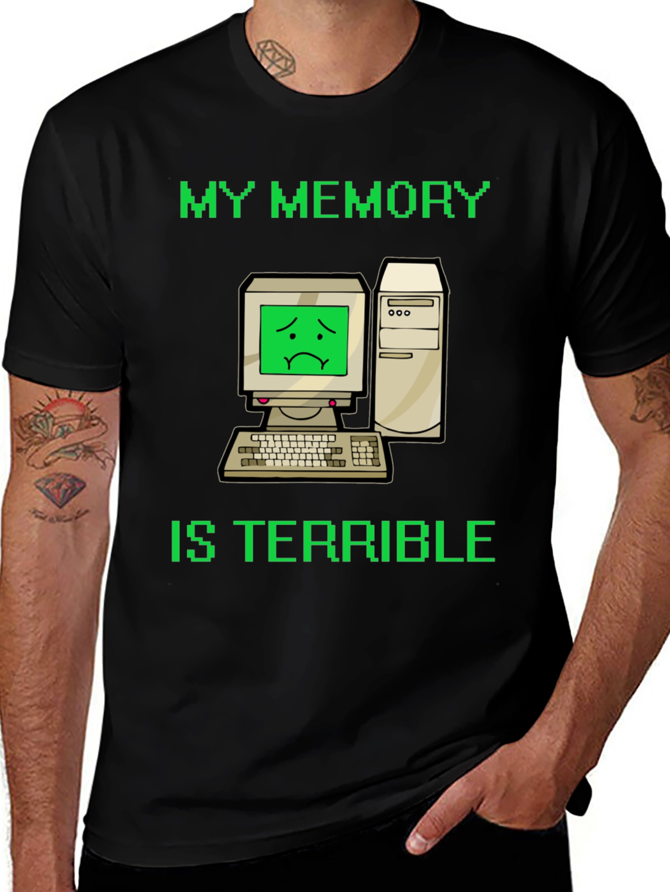 My Memory Is Terrible T-Shirt - Retro Computer Design