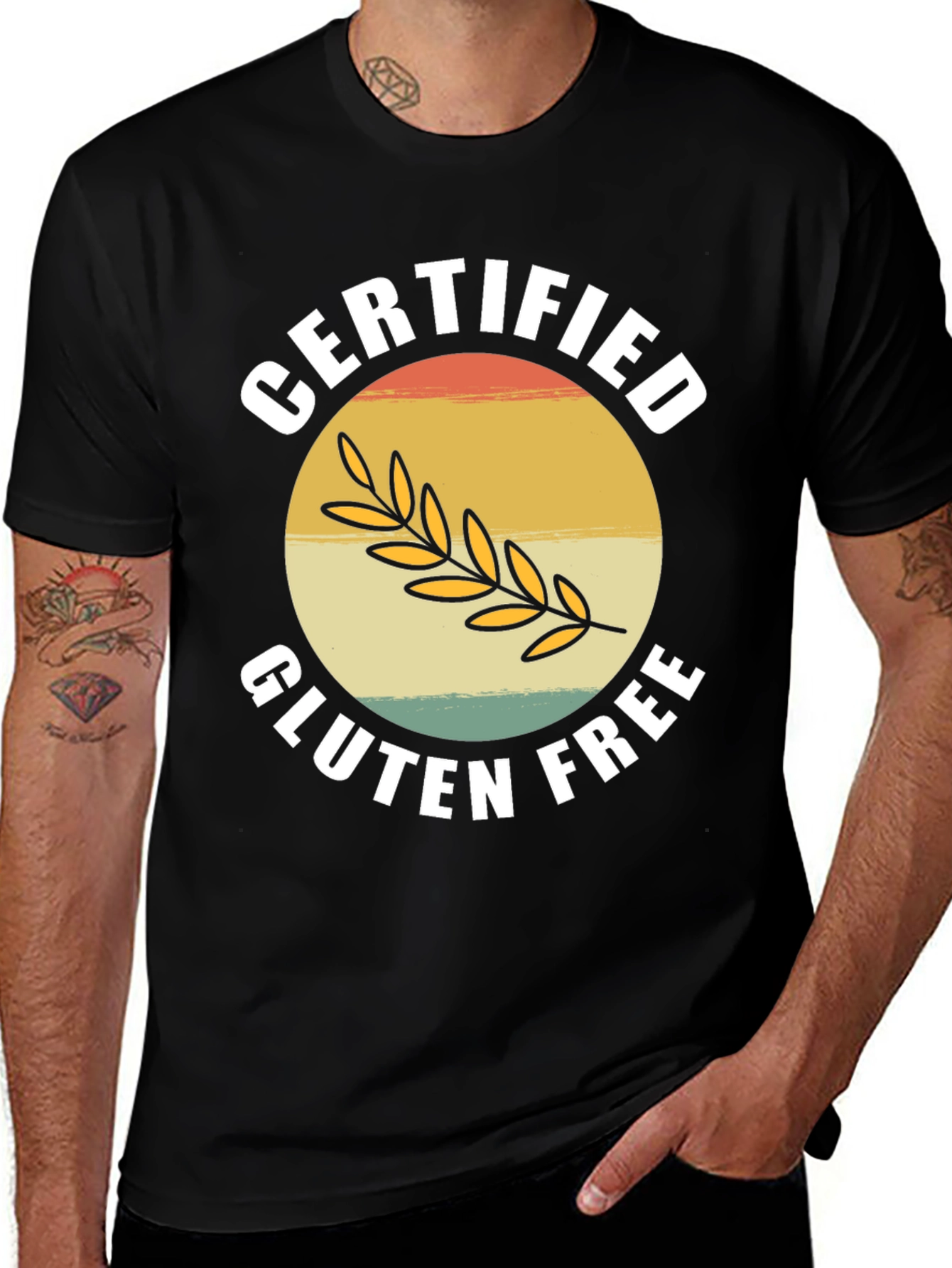 Variant 13 of Certified Gluten Free T-Shirt