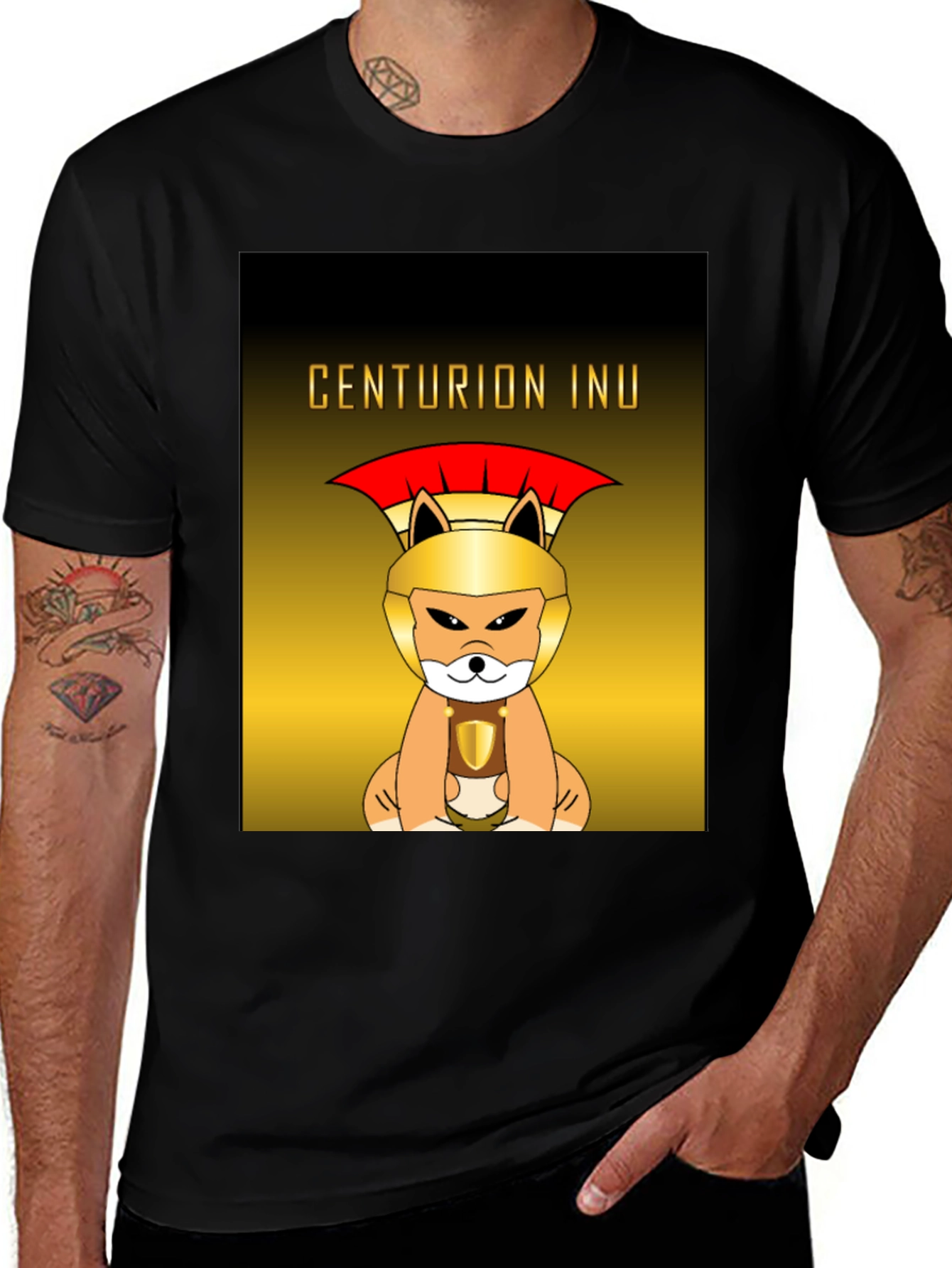 Variant 14 of Centurion Inu Dog Graphic T-Shirt