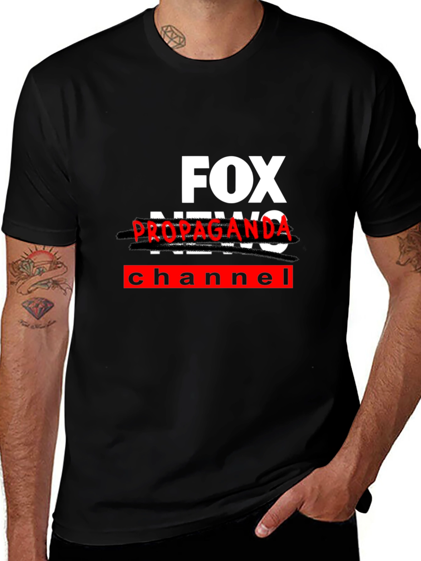 Anti-FOX News Propaganda T-Shirt