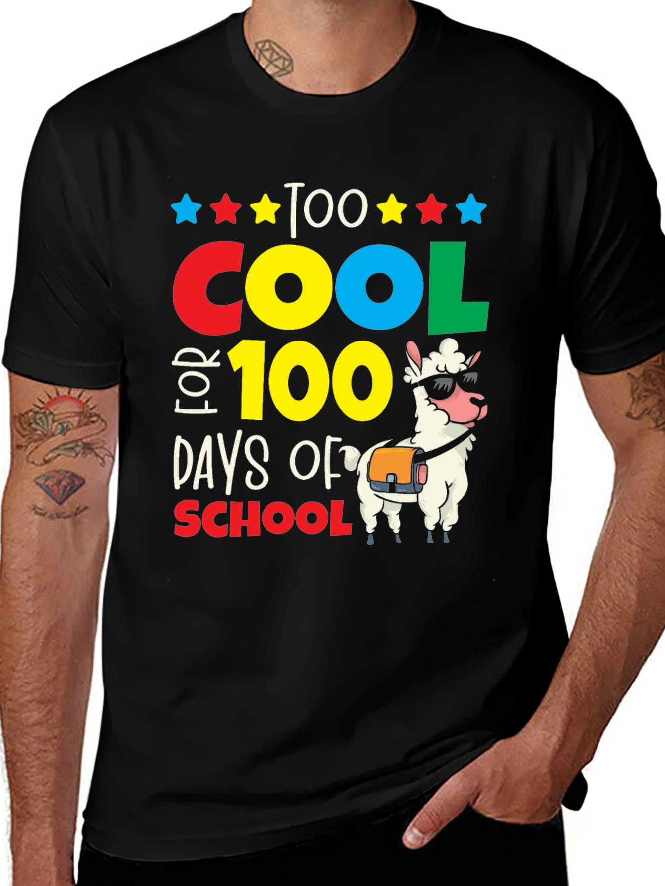 Too Cool for 100 Days of School T-Shirt