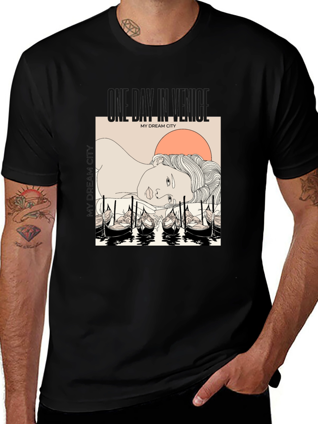 Variant 25 of Venice Dreamscape Graphic Tee