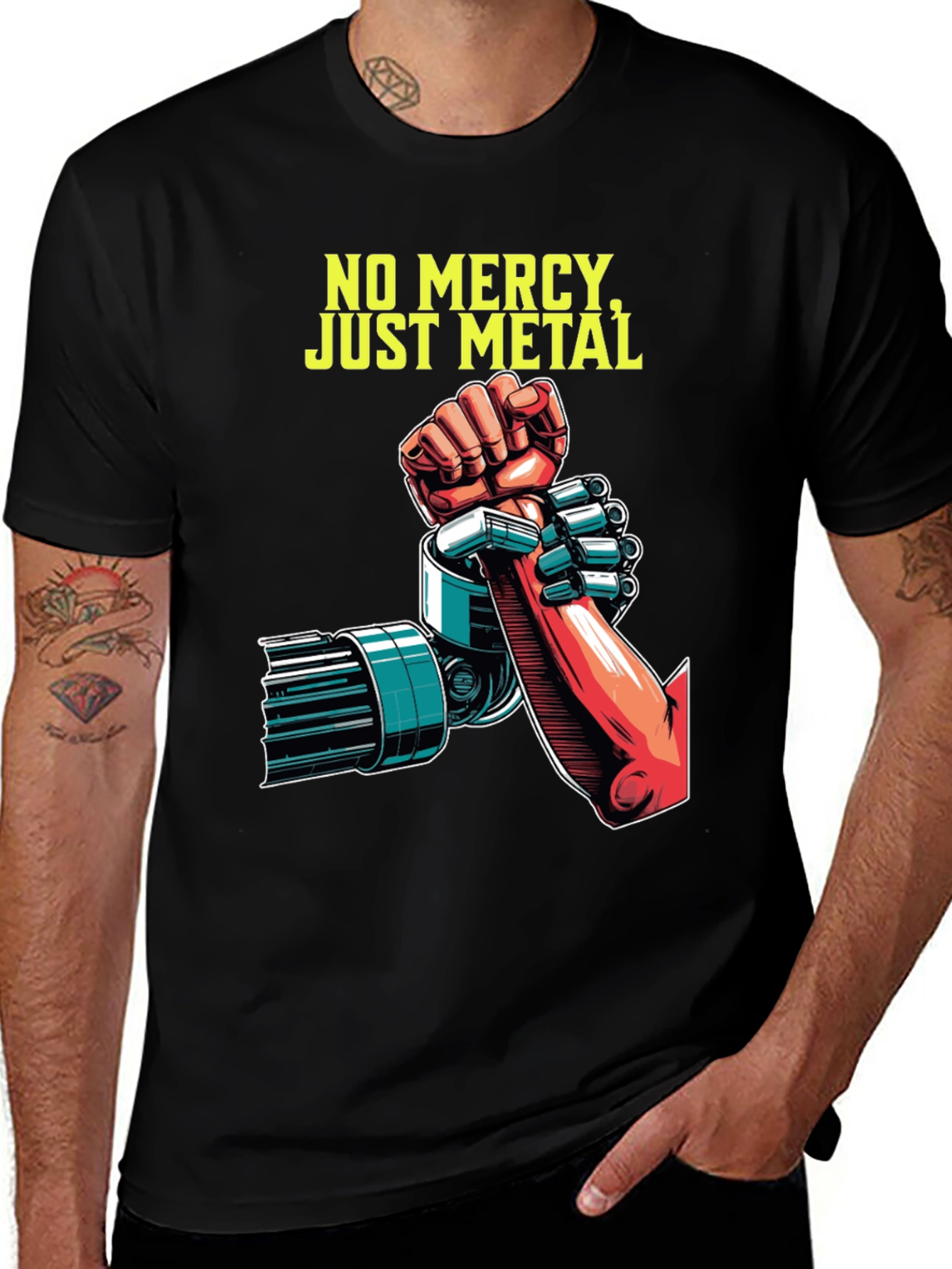 Variant 19 of No Mercy, Just Metal T-Shirt