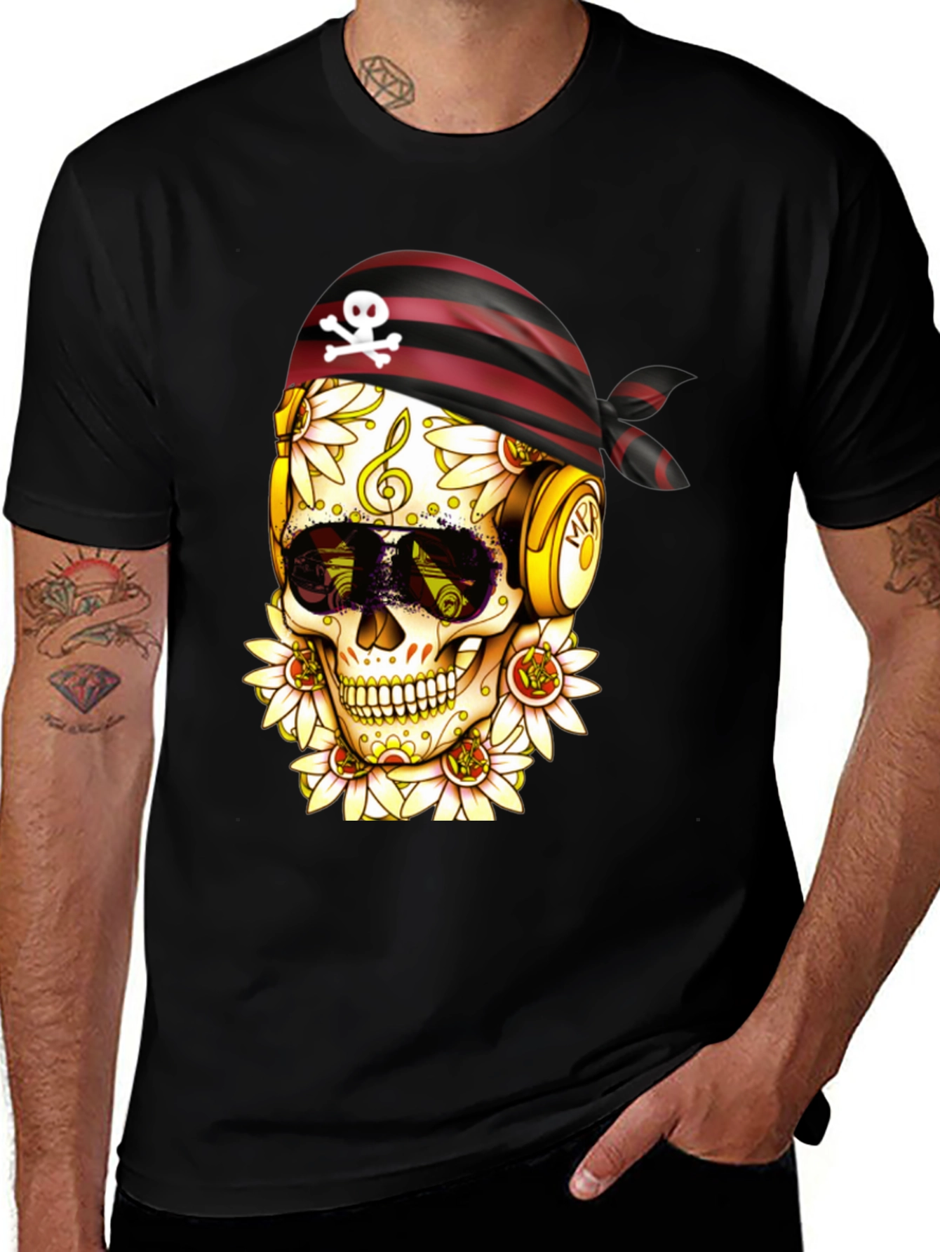 Variant 21 of Skull Pirate T-Shirt