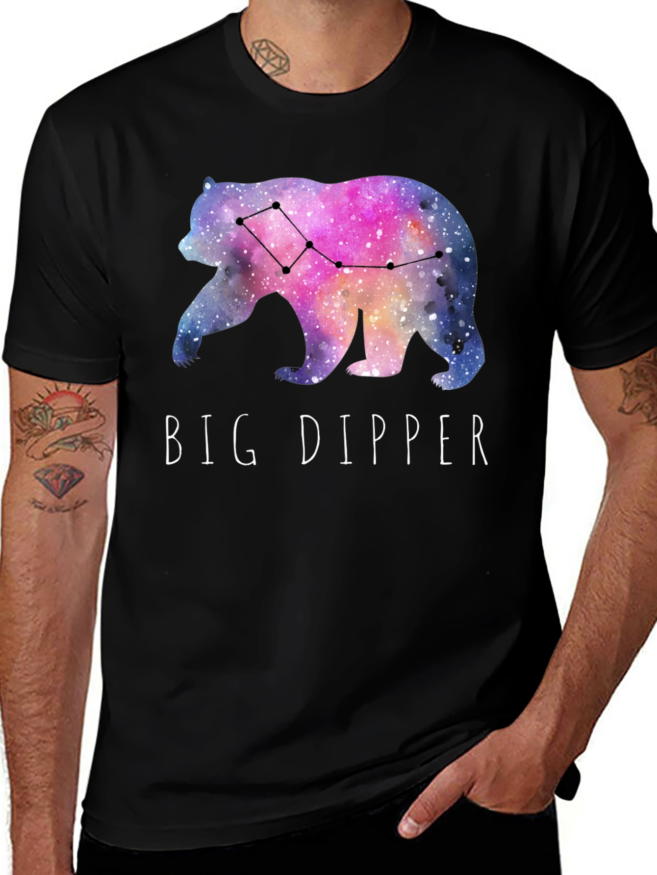 Variant 25 of Big Dipper Bear Graphic Tee