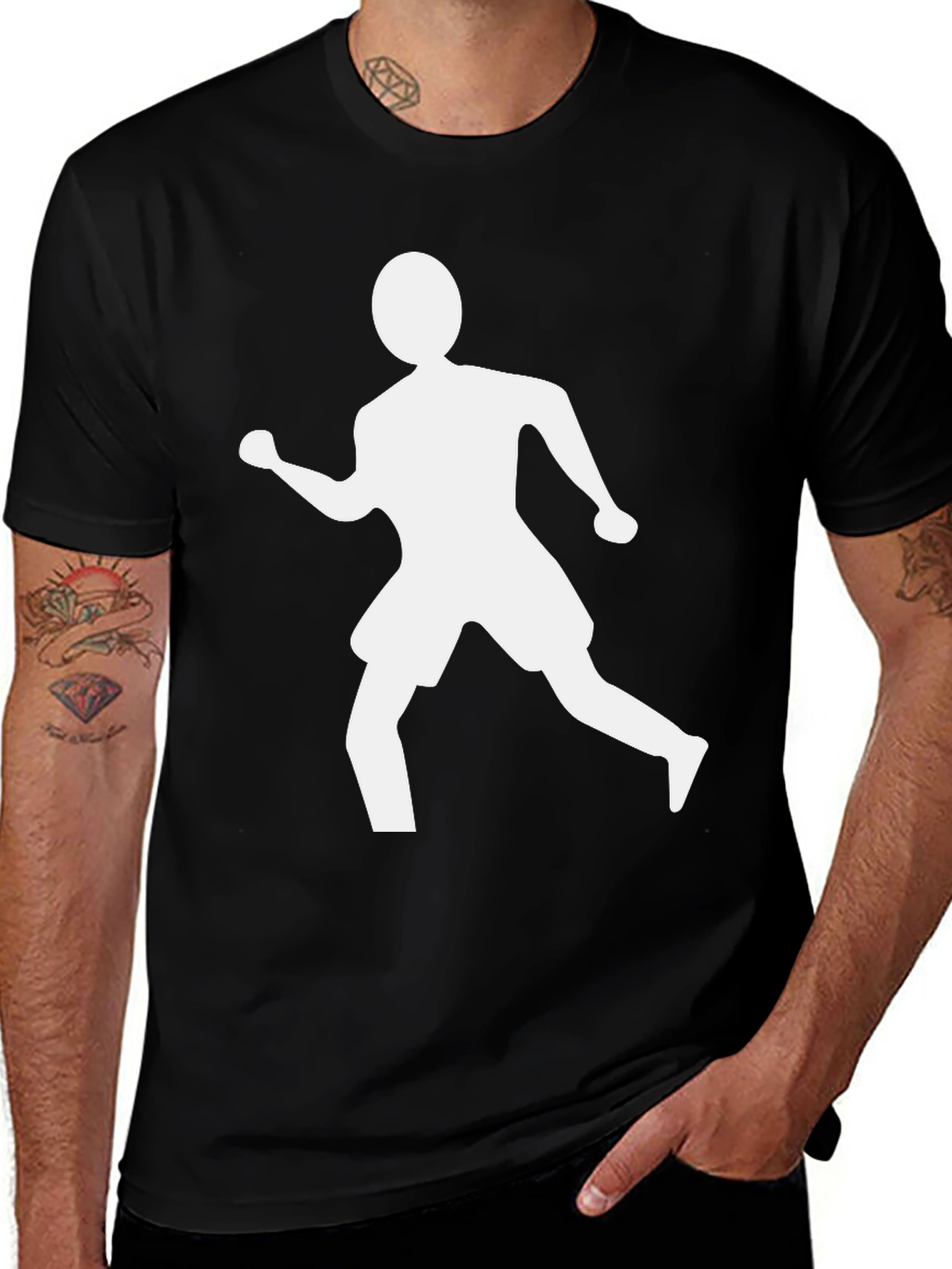 Variant 29 of Runner Graphic Tee - Stylish Comfort