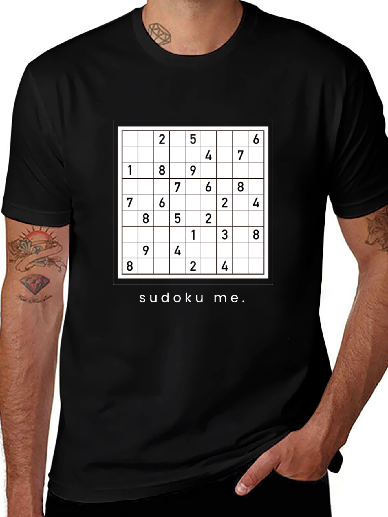 Sudoku Puzzle T-Shirt - Solve in Style!