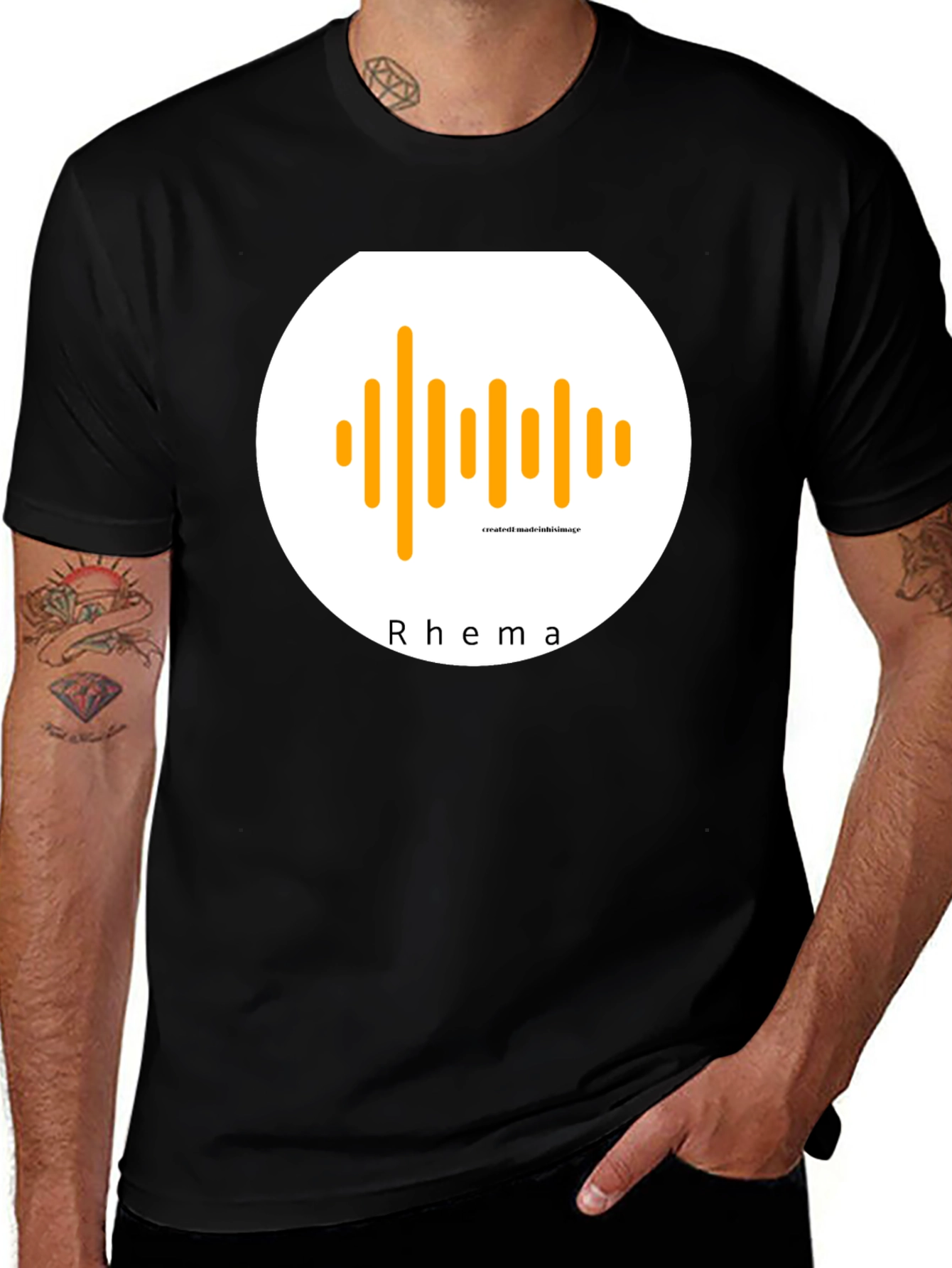 Variant 29 of RHEMA Graphic Tee - Stylish Black Cotton T-Shirt