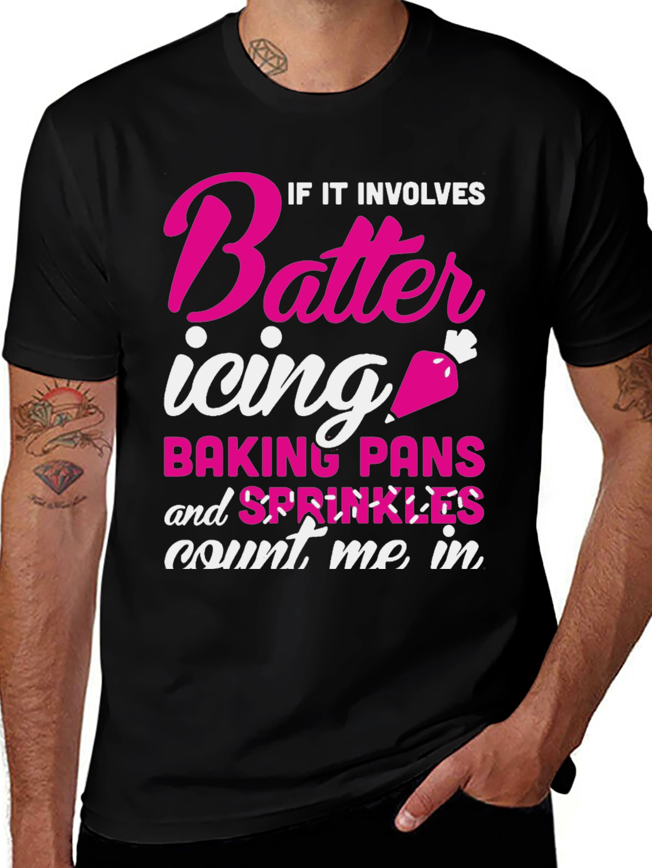 Variant 23 of Baking Lover T-Shirt: Count Me In!