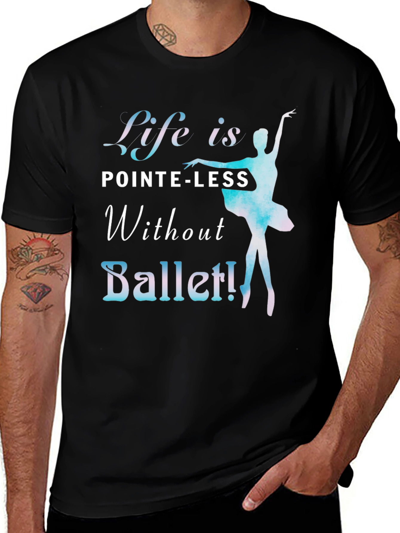 Variant 8 of Life is Pointe-Less Without Ballet T-Shirt